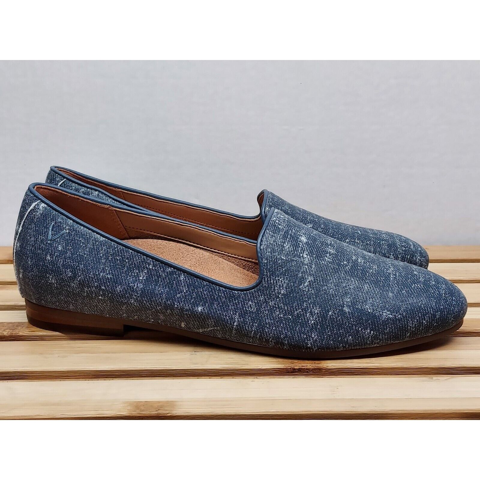 Vionic Vionic Womens | Blue | Willa II Denim Slip On Loafer Size 7 Size US 7 / IT 37 - 18 Thumbnail