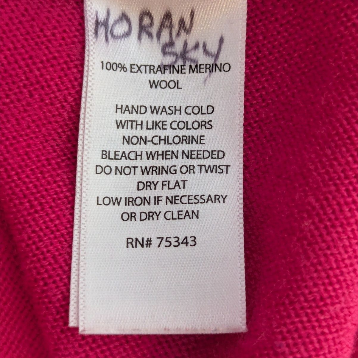 Other Max Studio Merino Wool Pullover Sweater with Curved Hem Pink Size XL / US 12-14 / IT 48-50 - 5 Thumbnail