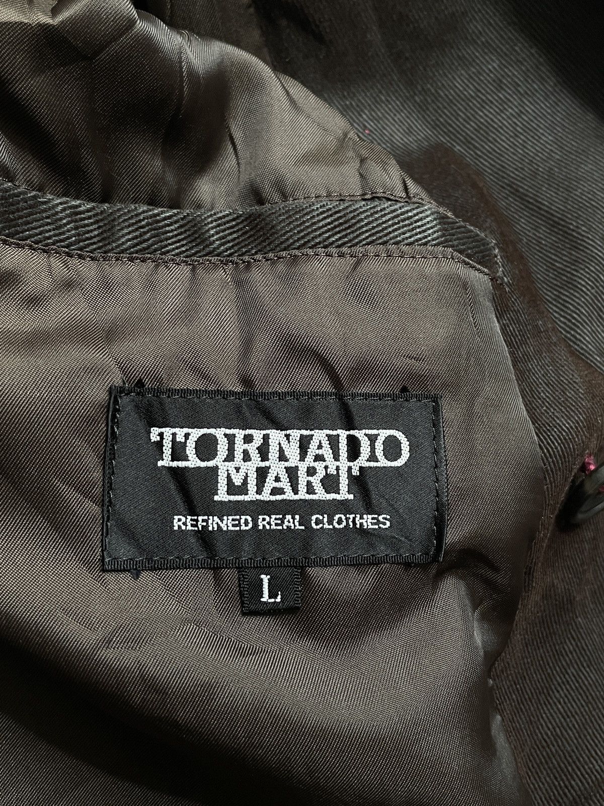 If Six Was Nine × Tornado Mart Vintage Brand Tornado Mart Waxed Jacket 2000s Size US L / EU 52-54 / 3 - 9 Thumbnail