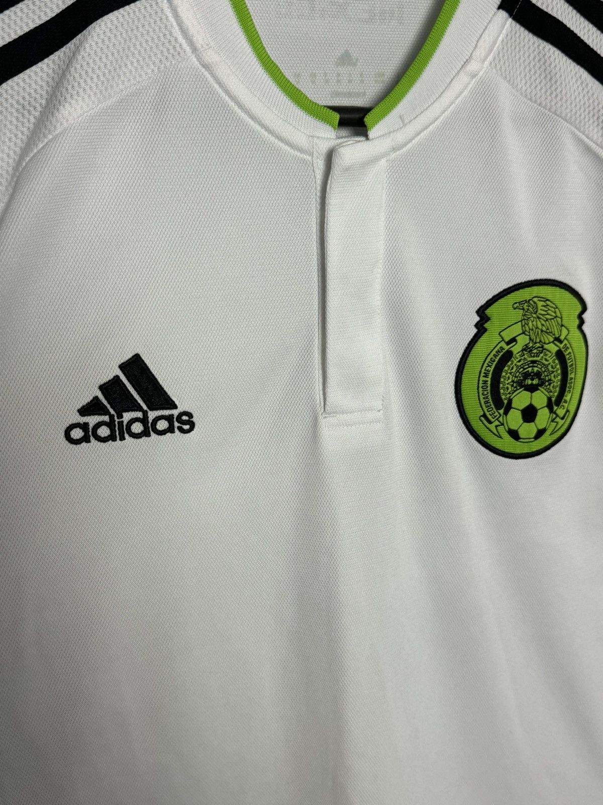 Adidas Mexico National Team 15/16 Away Football Soccer Jersey Size US M / EU 48-50 / 2 - 3 Thumbnail