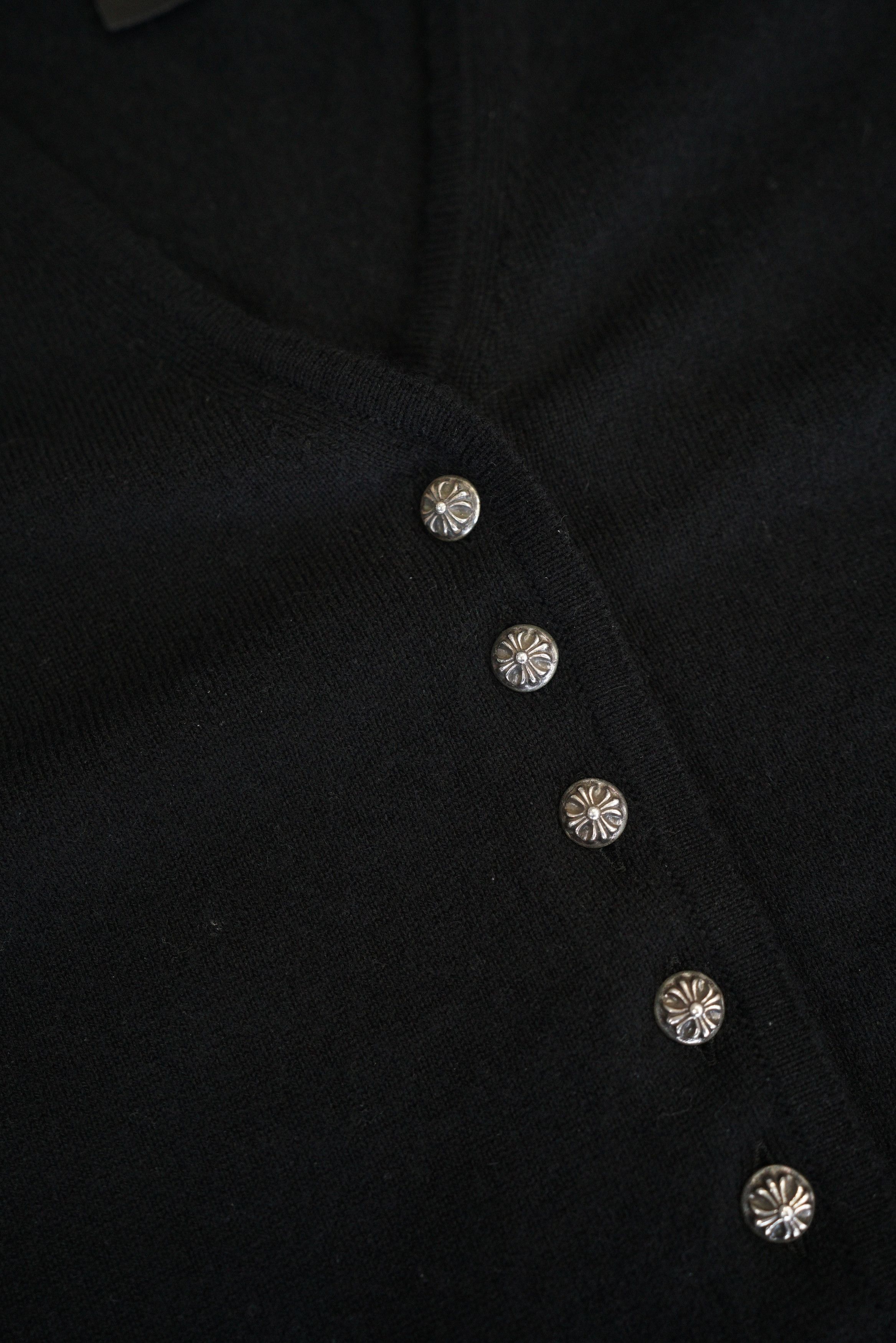 Chrome Hearts Chrome Hearts Y NOT Back Rhinestone Viny Heart Cashmere Size US M / EU 48-50 / 2 - 5 Thumbnail