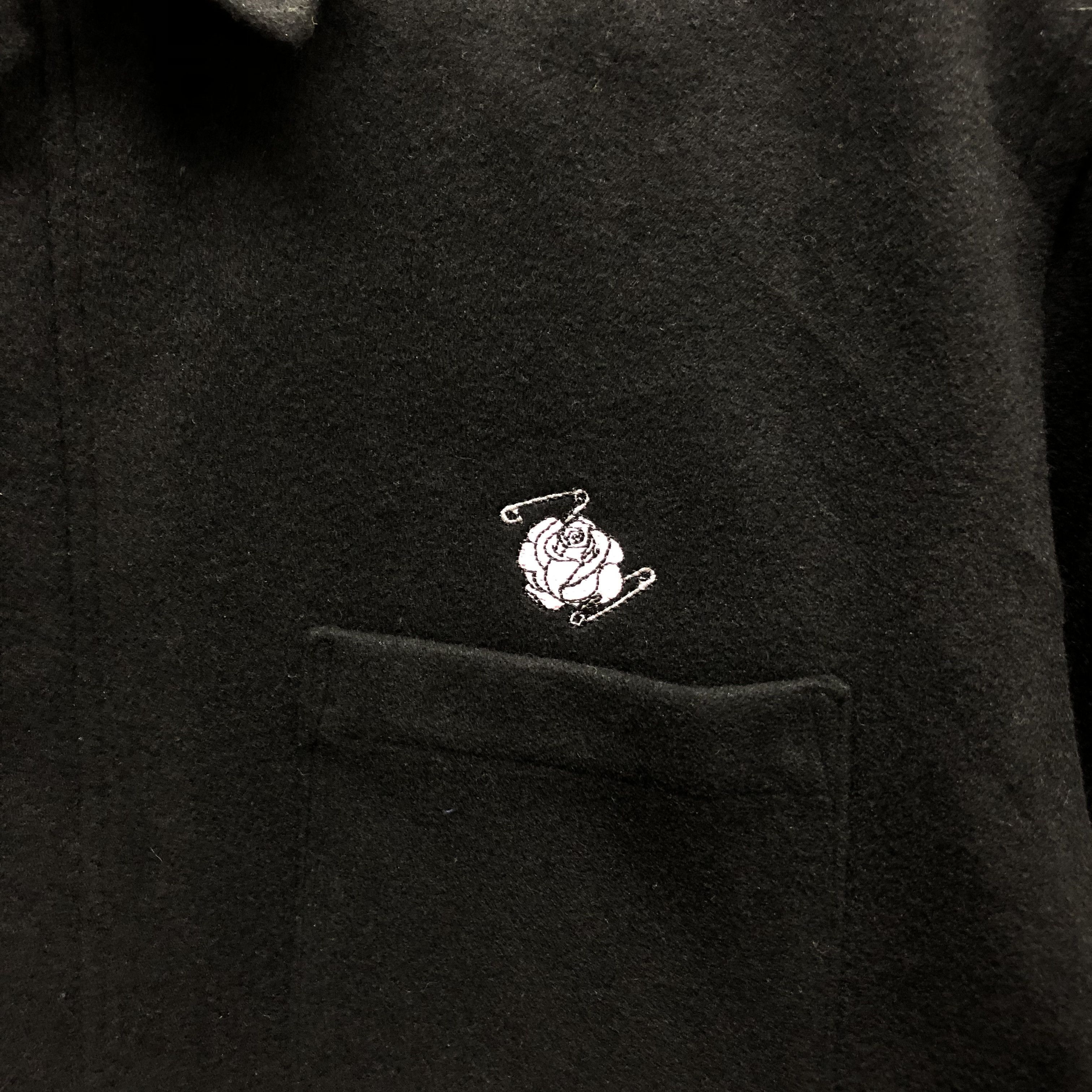 GU × Undercover GU X UNDERCOVER HALF ZIPPER & BUTTON SHIRT JACKET #5096-33 Size US S / EU 44-46 / 1 - 3 Thumbnail