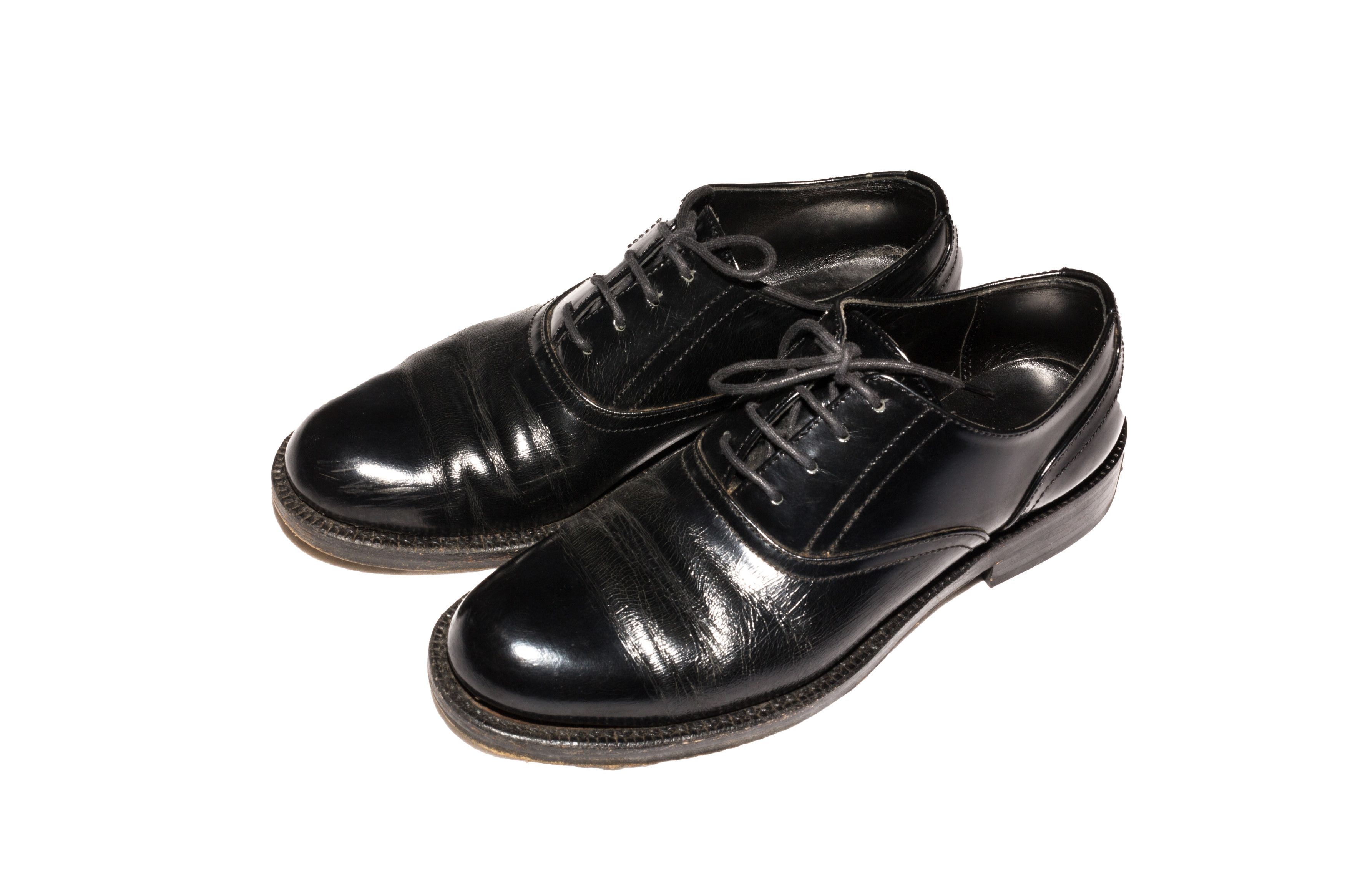 Comme des Garcons LEATHER LACE UP DERBY SHOES Size US 4 / IT 34 - 2 Thumbnail