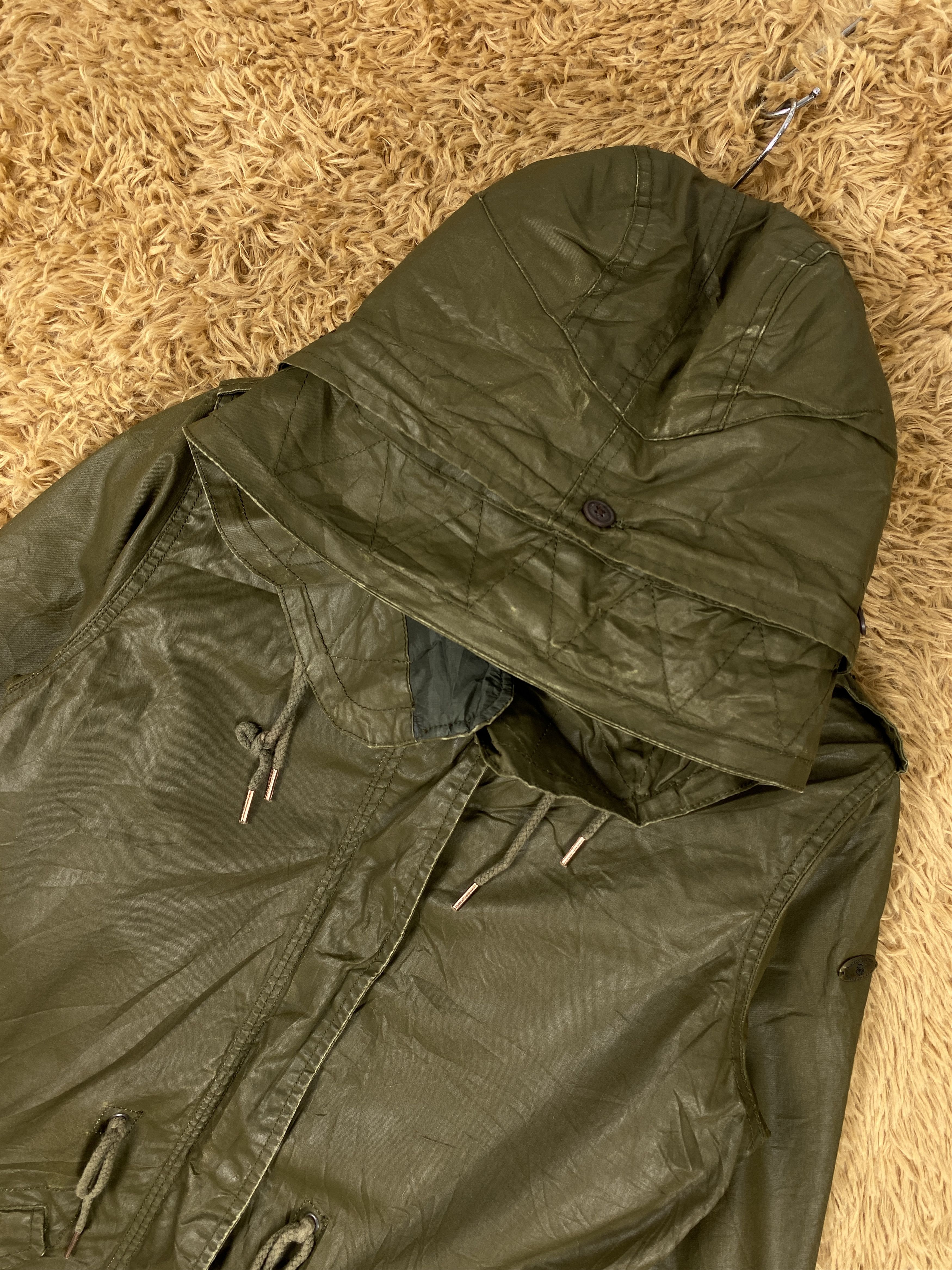Japanese Brand Vintage Maison Scotch Hoodie Fleece Lining Parkas J2181 Size US S / EU 44-46 / 1 - 2 Thumbnail