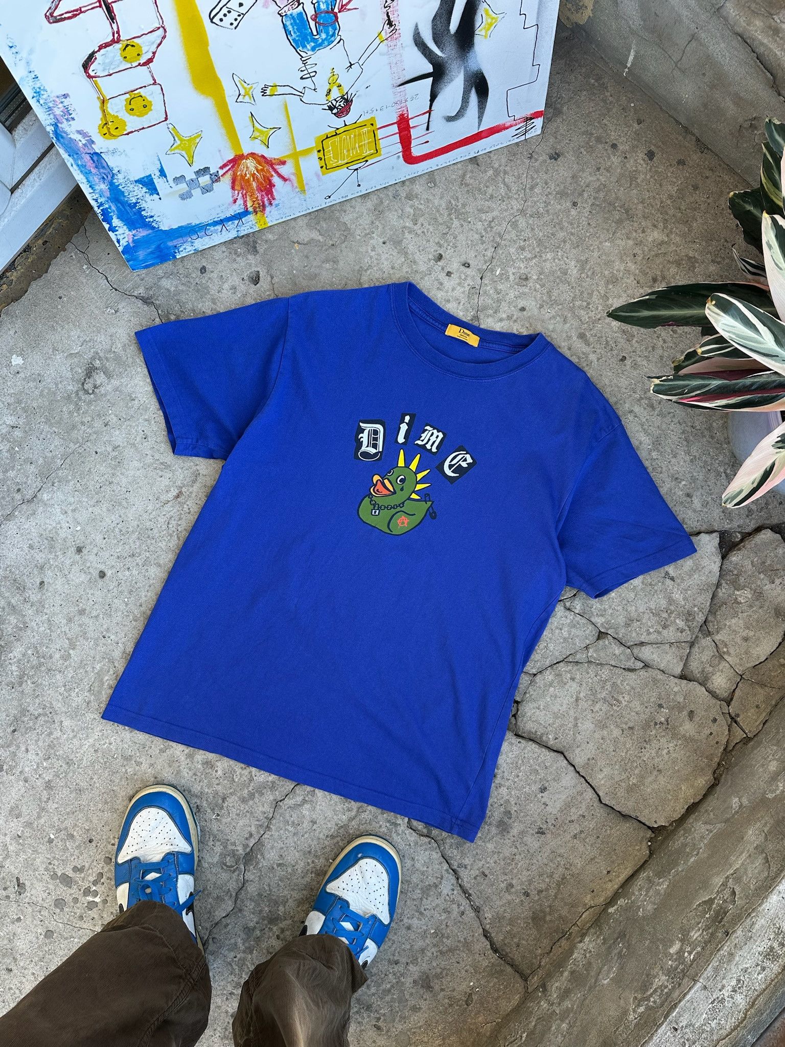 Dime Dime punk t Shirt skate anarchy Size US M / EU 48-50 / 2 - 2 Thumbnail