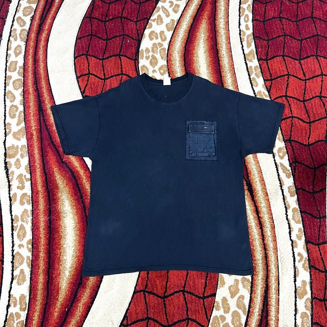 Fragment Design × Nike × Travis Scott Thrashed Faded Travis Scott x Nike NRG AG Rare T Shirt Size US XL / EU 56 / 4 - 1 Thumbnail