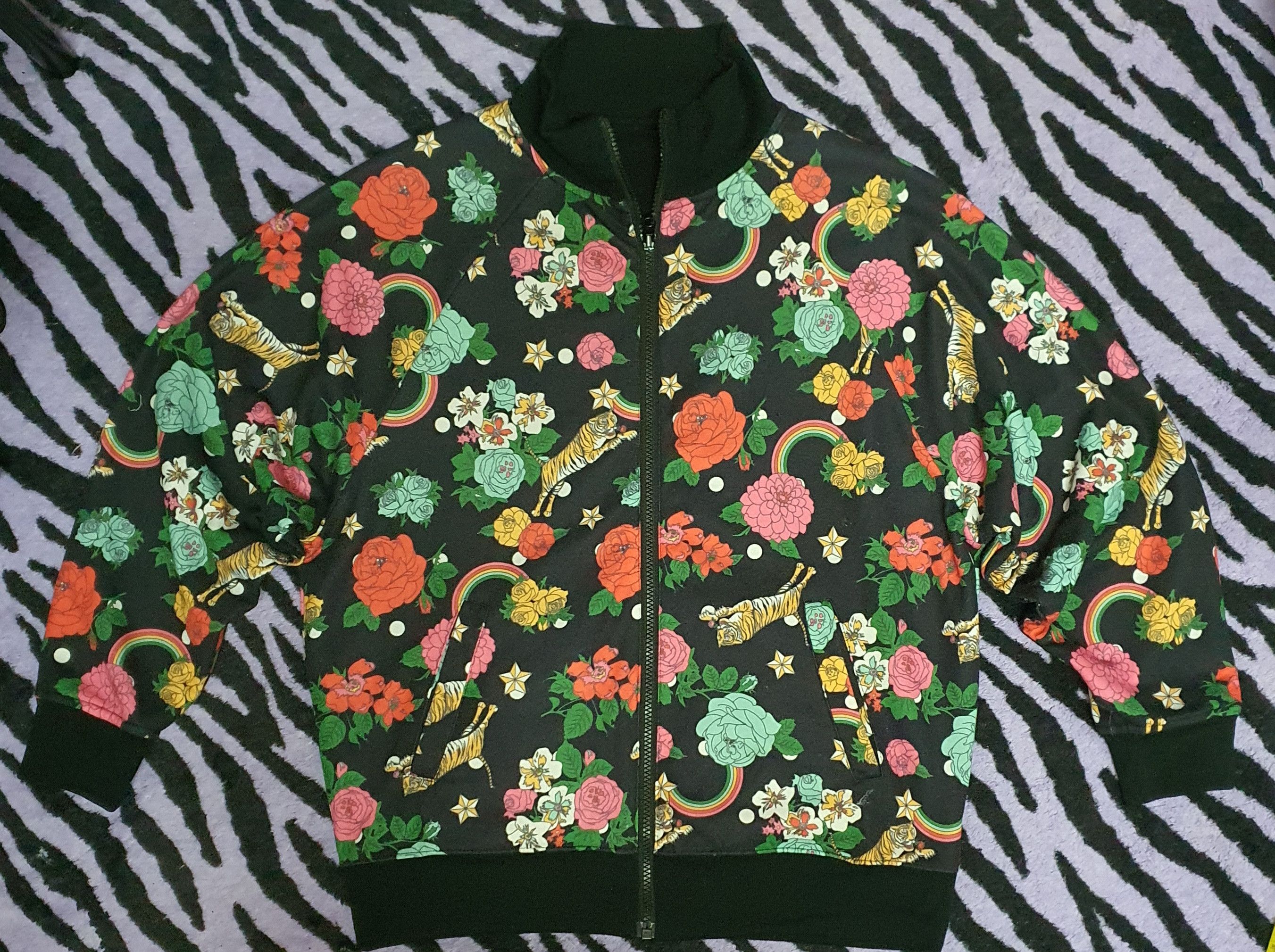 Japanese Brand Rodeo Crowns (RCWB) Reversible Bomber Track Jacket Size US M / EU 48-50 / 2 - 11 Thumbnail