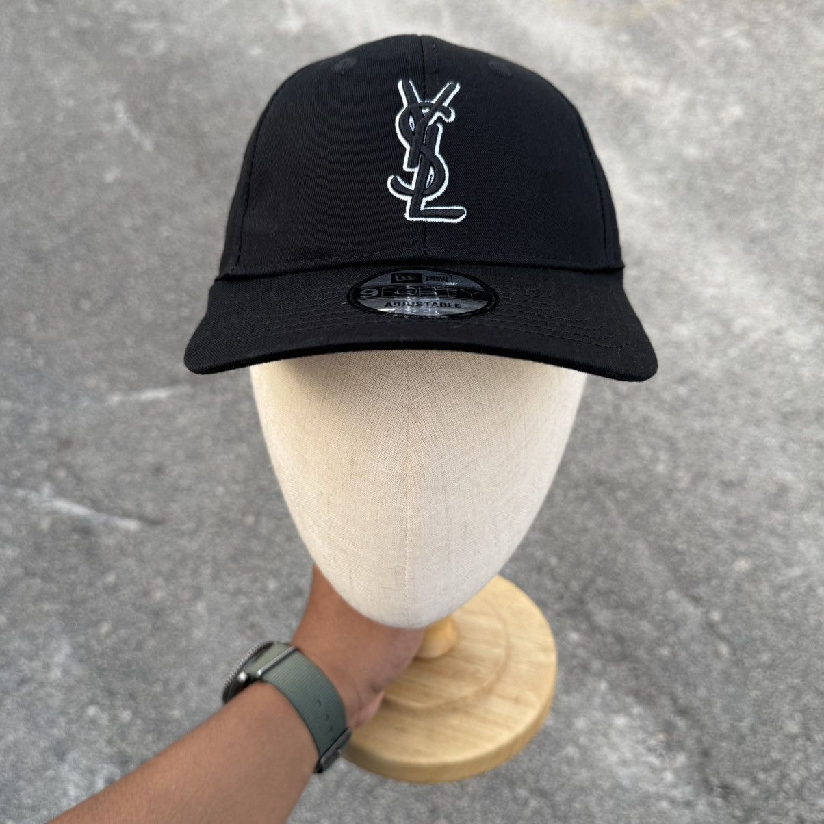 New Era × Yves Saint Laurent YSL x New Era Baseball Hat | Grailed