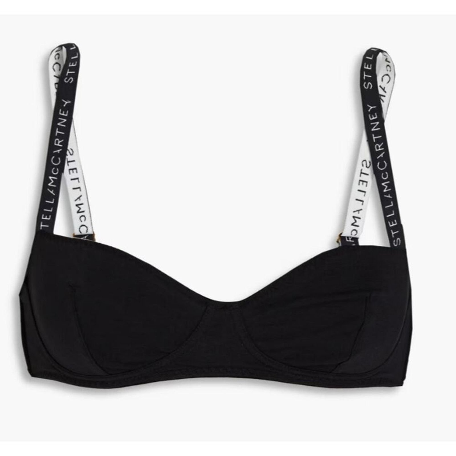 Stella McCartney Stella McCartney Stretch cotton jersey balconette bra L Size ONE SIZE - 1 Thumbnail