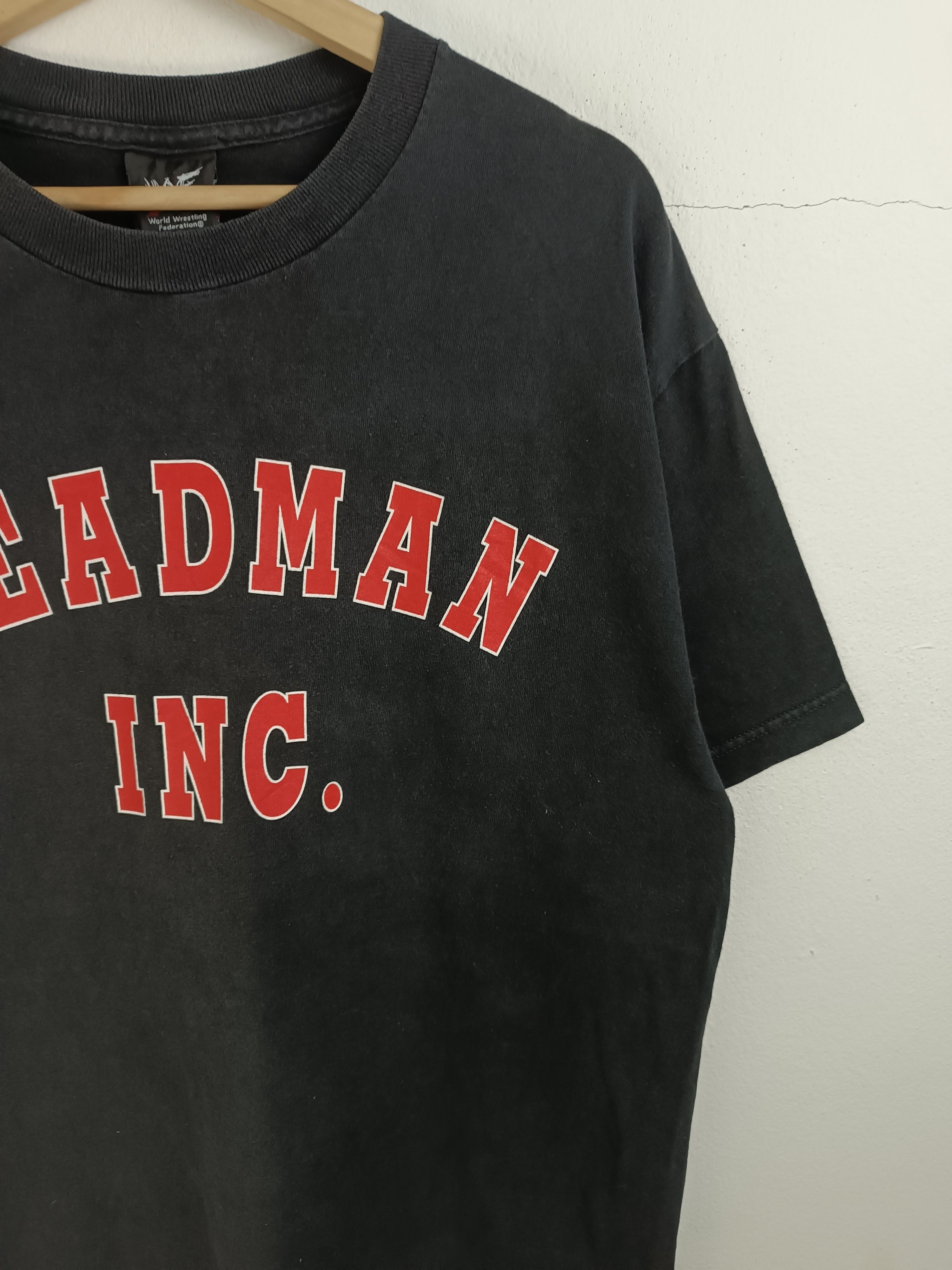 WWE VINTAGE 2000s DEADMAN INC THE UNDERTAKER FADED WWF WWE TEE Size US L / EU 52-54 / 3 - 6 Thumbnail