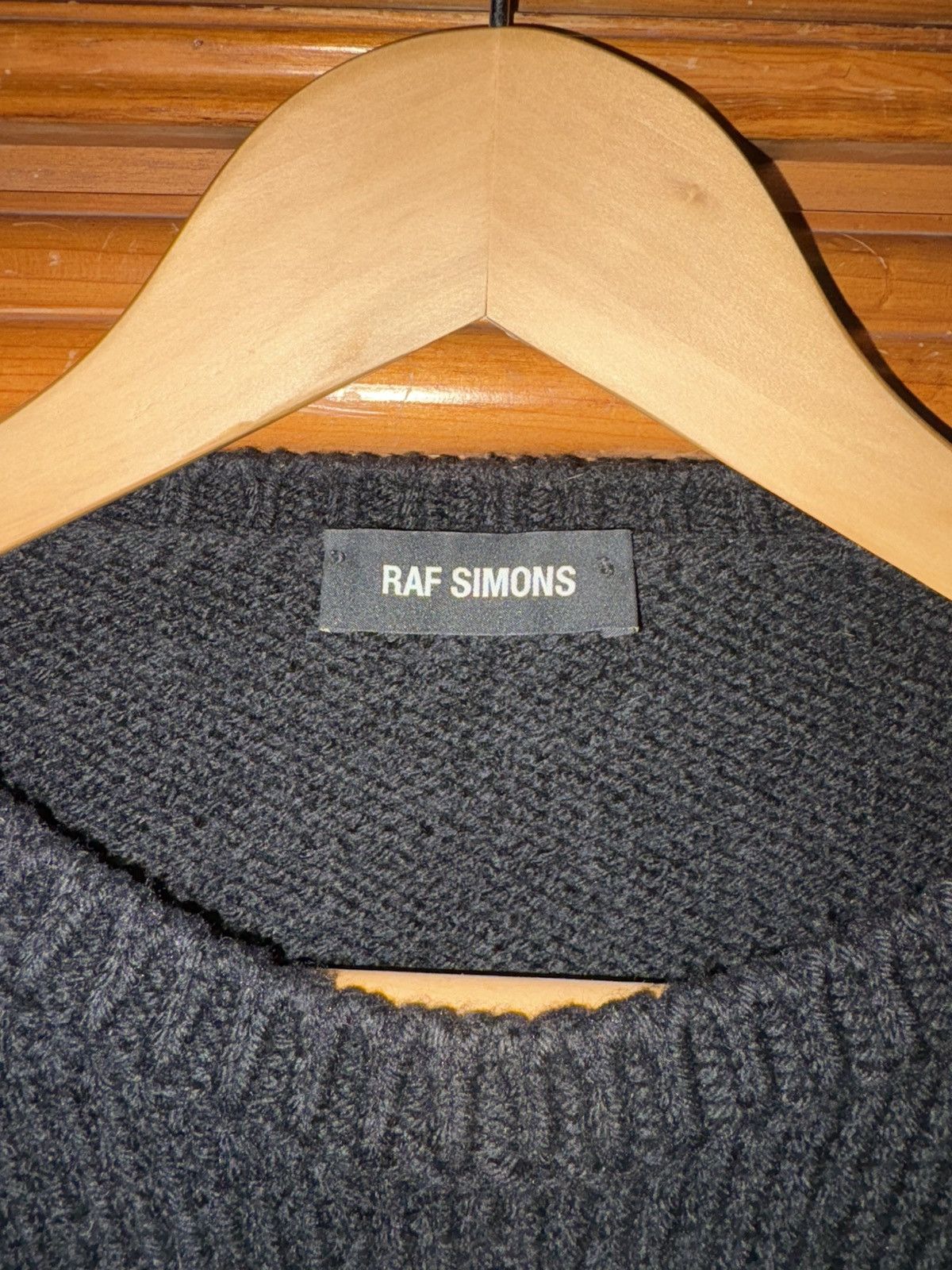 Raf Simons Raf Simons RS wide knitwear sweater Size US XS / EU 42 / 0 - 3 Thumbnail