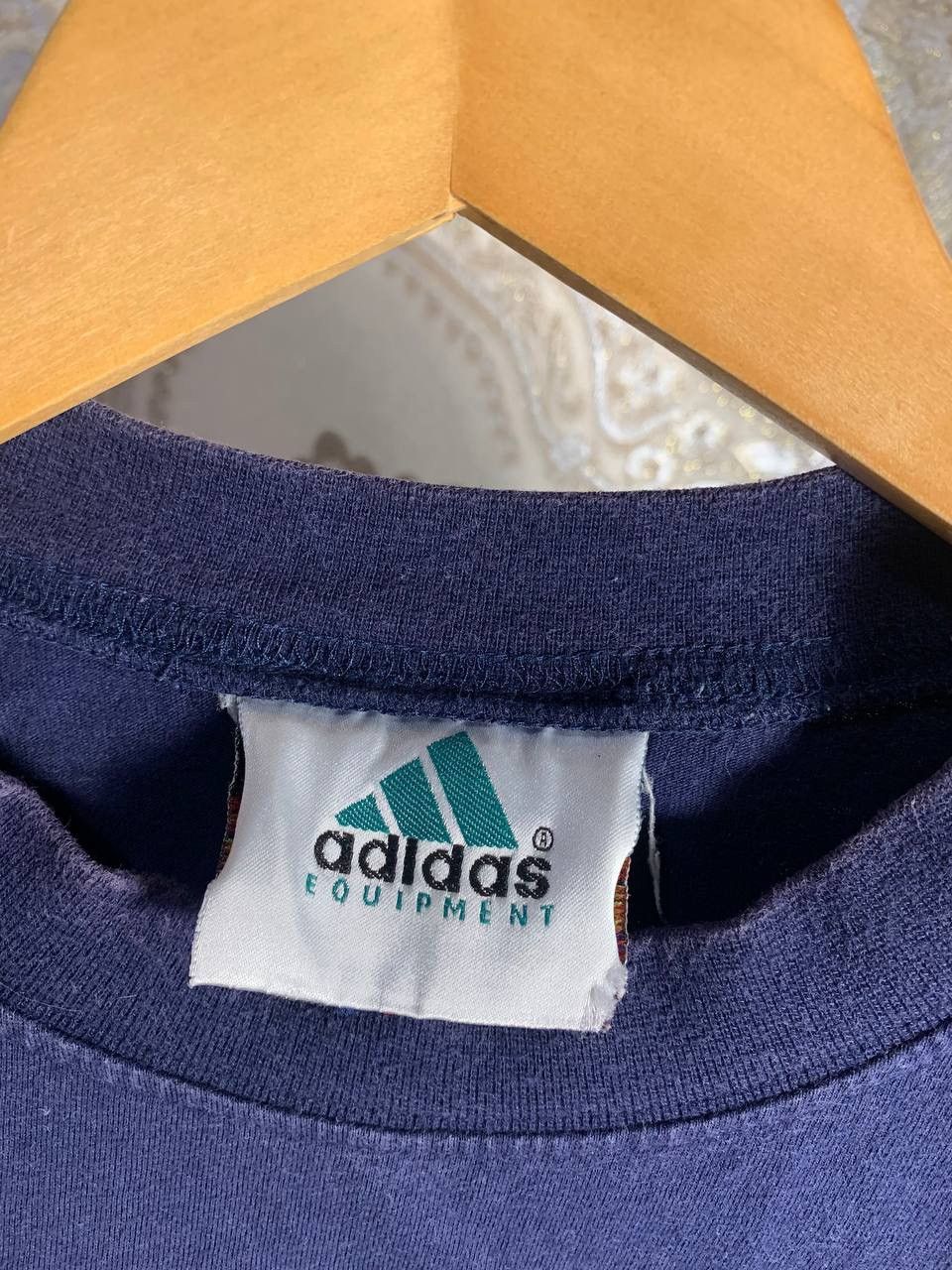 Adidas × Vintage VERY RARE ADIDAS EQUIPMENT RETRO BIG LOGO T-SHIRT Y2K 90s Size US XL / EU 56 / 4 - 4 Thumbnail
