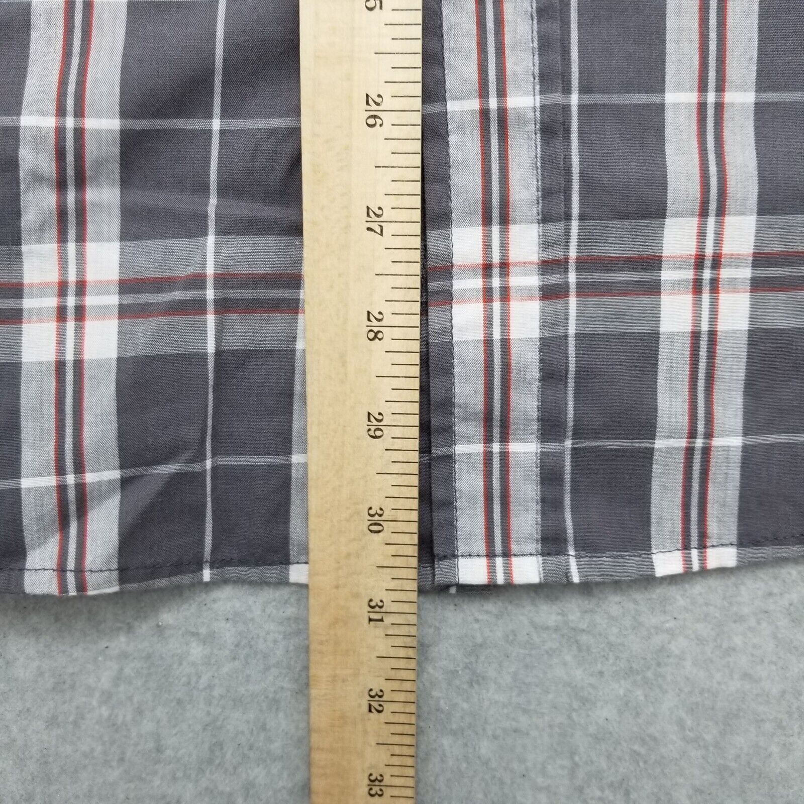 Anchor Blue Anchor Blue Shirt Mens XL Plaid Button Up Short Sleeve Size US XL / EU 56 / 4 - 5 Thumbnail