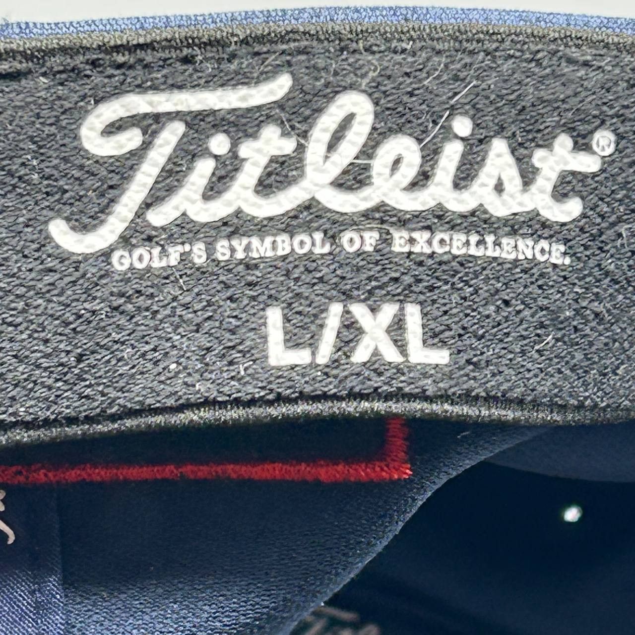 Footjoy Titleist Golf Hat Men L-XL FootJoy FJ Pro V1 Stretch Fitted Size ONE SIZE - 6 Thumbnail