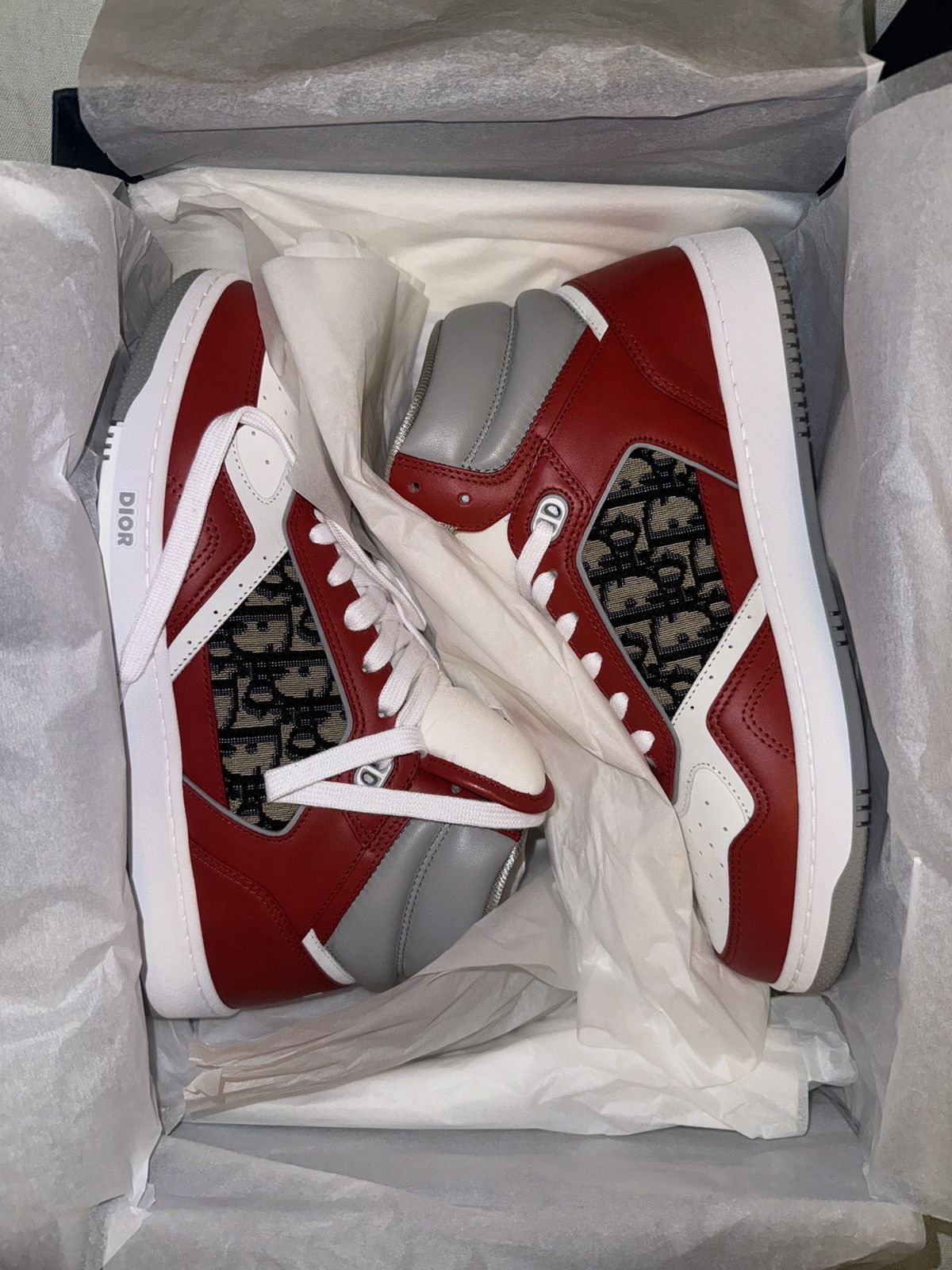 Dior SUPER RARE Dead Stock Dior Rouge B27 Calfskin - size 11 Size US 11 / EU 44 - 8 Thumbnail