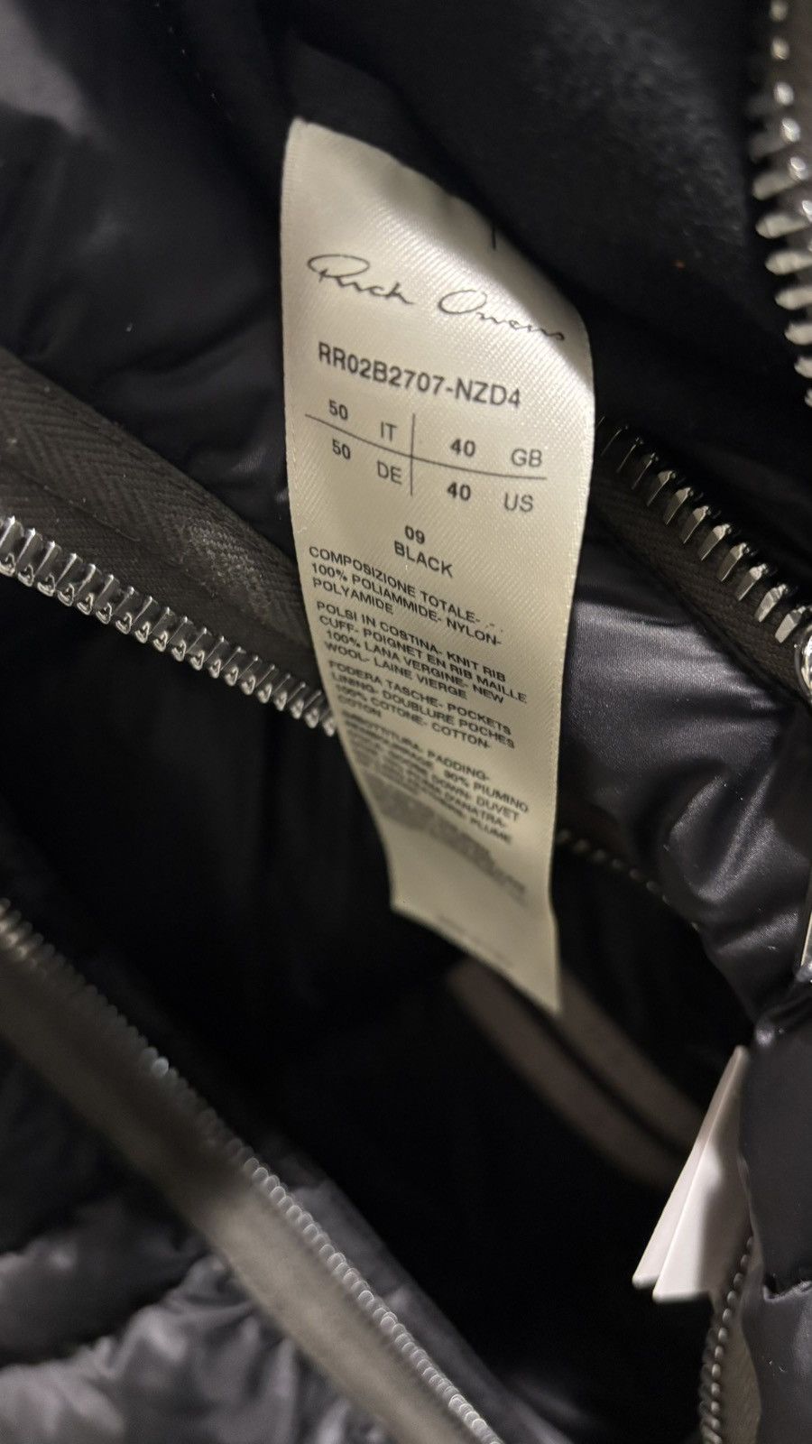Rick Owens Rick Owens FW22 Strobe Gimp Puffer Jacket Size US L / EU 52-54 / 3 - 16 Thumbnail