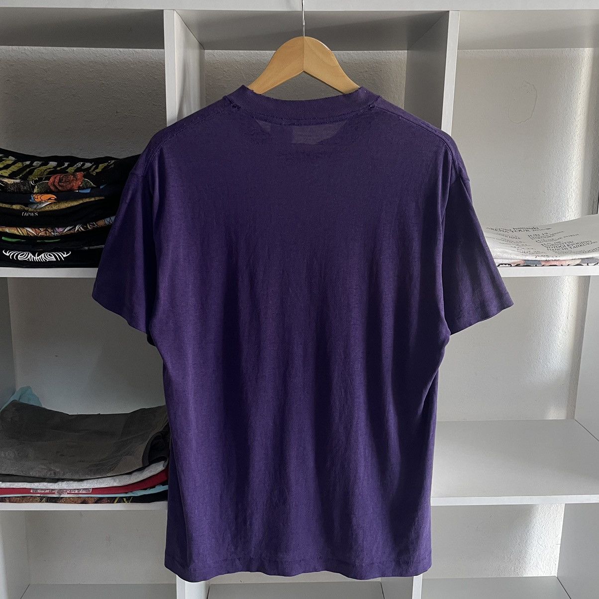 NBA × Vintage 1991 Vintage NBA Los Angeles Lakers Tshirt American Sports Size US M / EU 48-50 / 2 - 9 Thumbnail