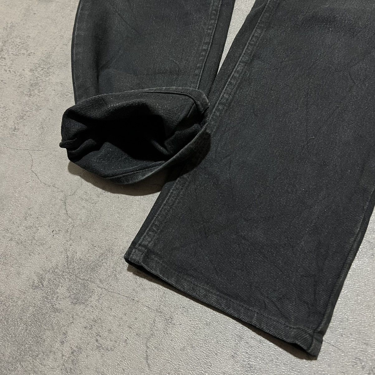 Number (N)ine SS02 Number (N)ine "Modern Age" Glitter Denim Jeans Size US 30 / EU 46 - 4 Thumbnail