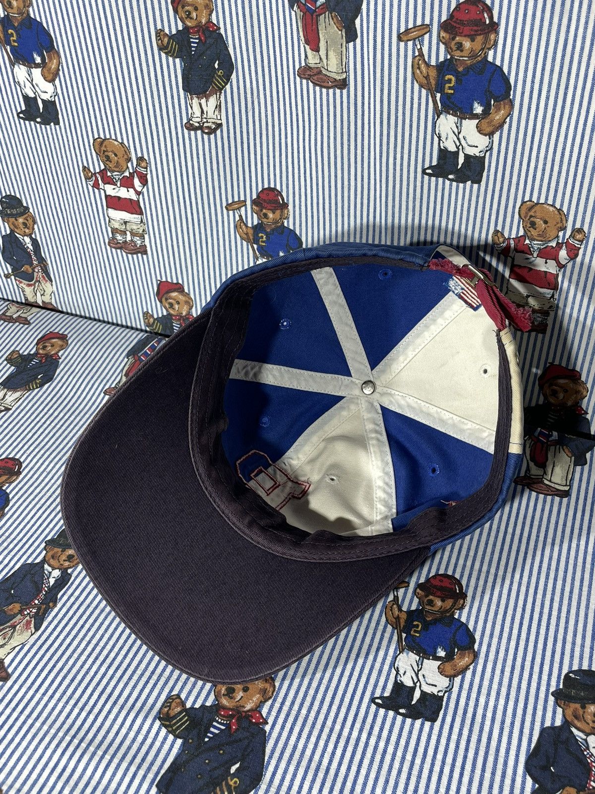 Polo Ralph Lauren × RRL Ralph Lauren × Ralph Lauren RARE Polo Sport Cap OG Vintage 1990’s Size ONE SIZE - 22 Thumbnail
