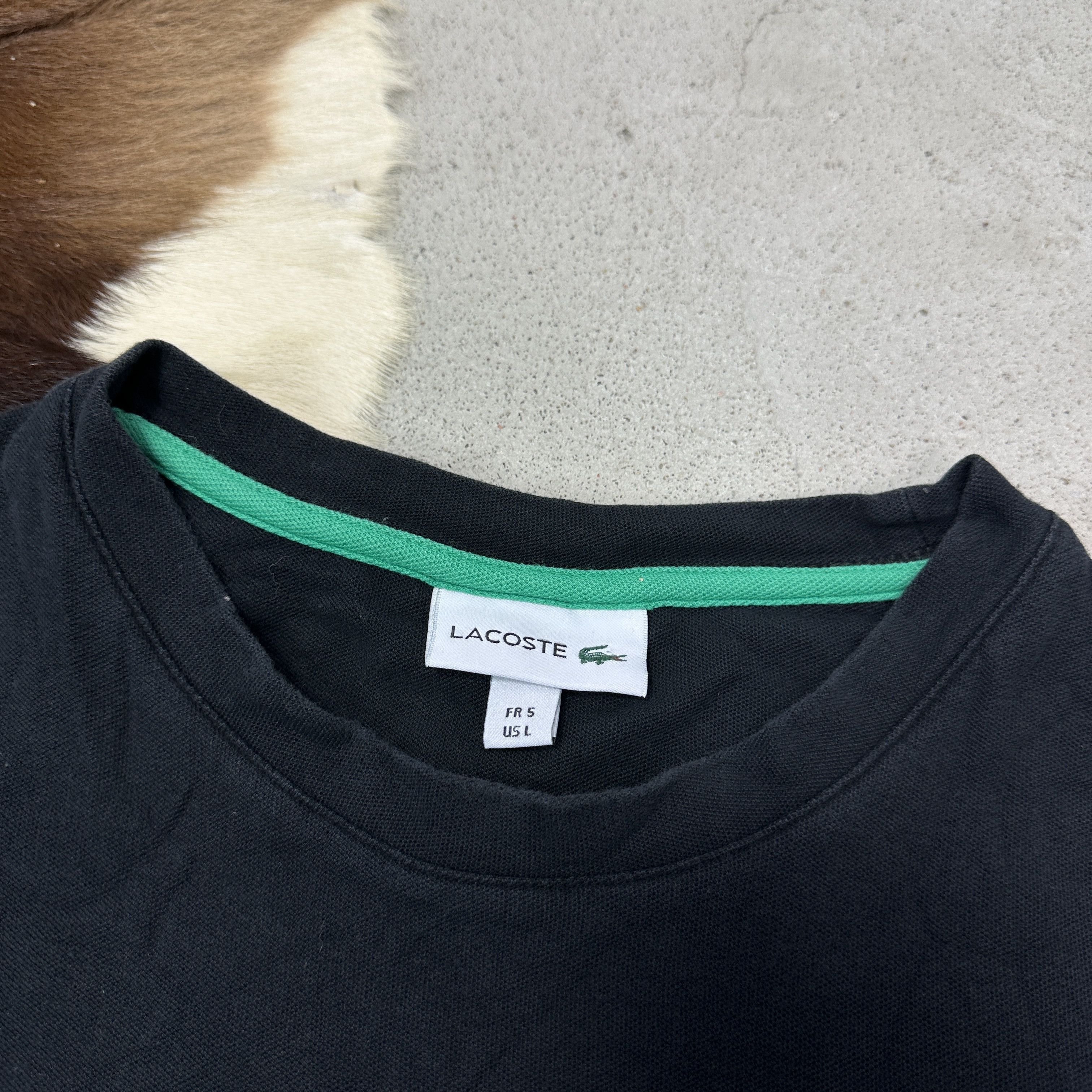 Lacoste Vintage Streetwear Sporty Lacoste Oversize T-shirt Y2K Size US L / EU 52-54 / 3 - 3 Thumbnail