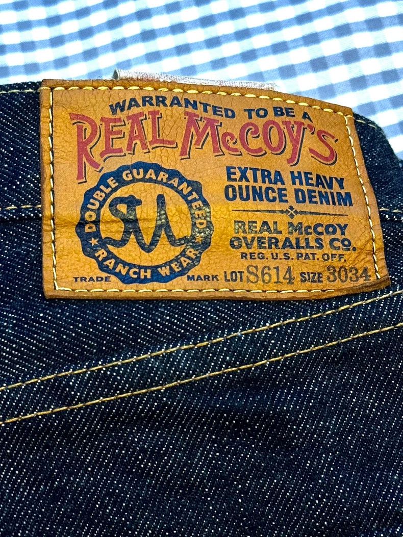 The Real McCoy's The Real McCoys S614 w30 Waist 83 Jeans Size US 30 / EU 46 - 1 Thumbnail