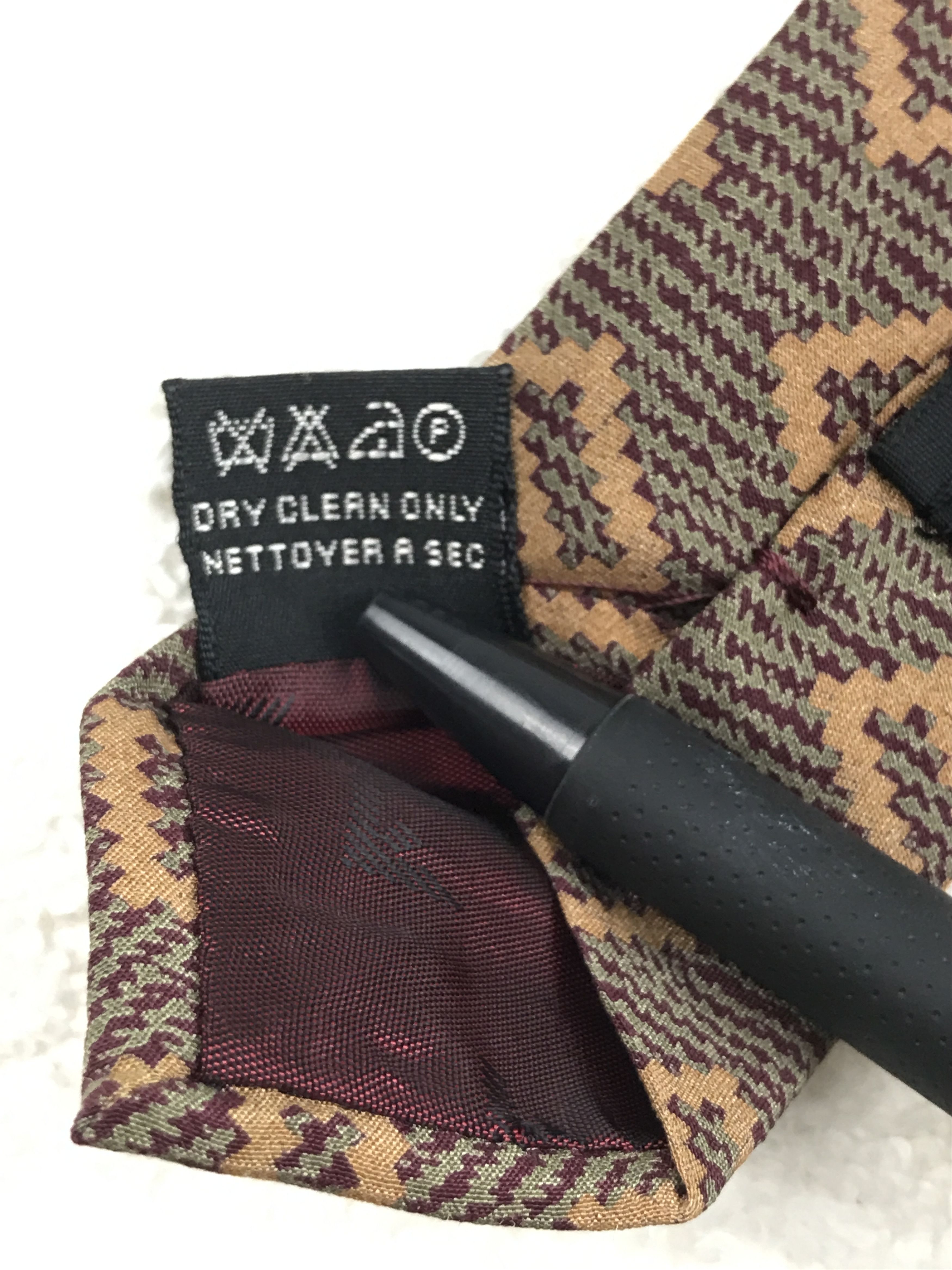 Emporio Armani × Vintage Vintage Emporio Armani Silk Necktie Size ONE SIZE - 9 Thumbnail
