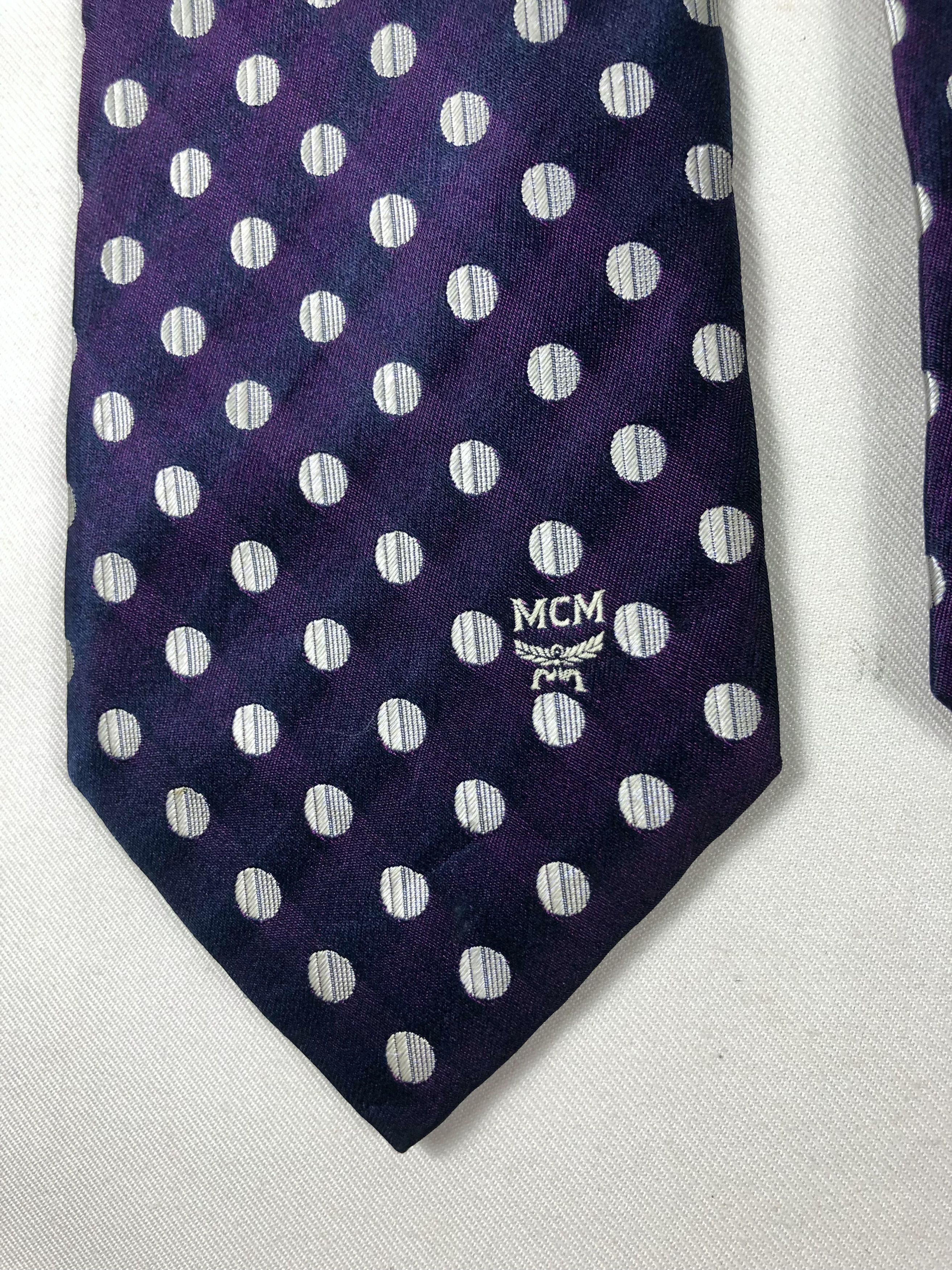 MCM Rare MCM Silk Tie Size ONE SIZE - 4 Thumbnail
