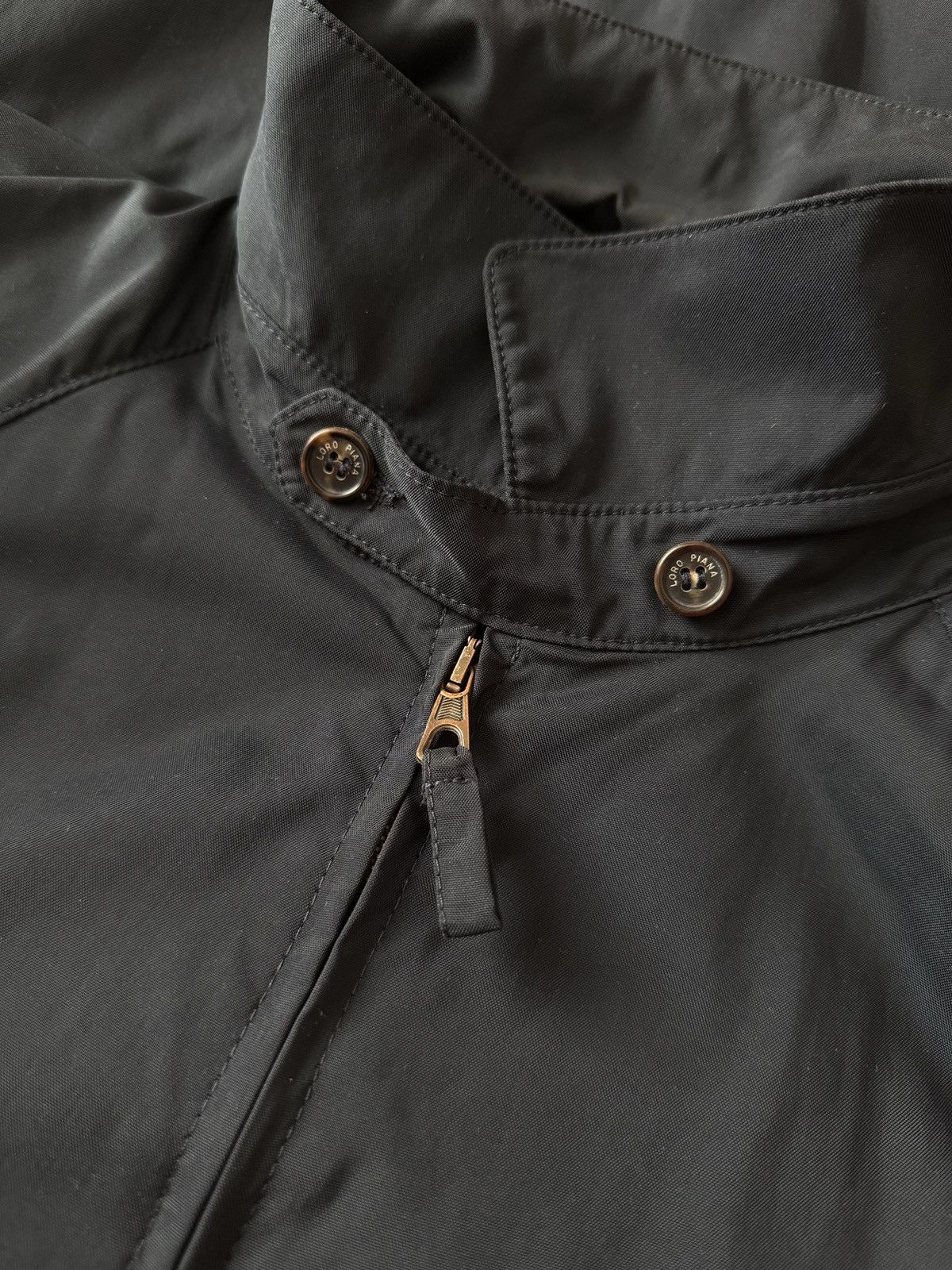 Loro Piana 🔥🔥 Vintage Loro Piana Blue Nylon Jacket Size US L / EU 52-54 / 3 - 4 Thumbnail
