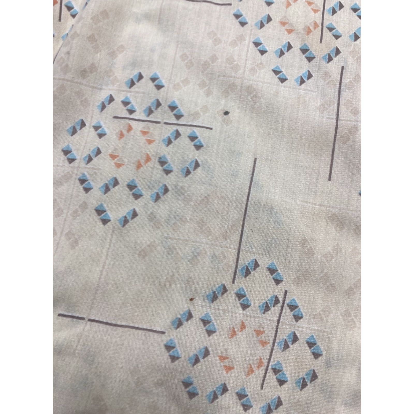Vintage VINTAGE Towncraft Shirt Geometric Diamonds 3XL Short Sleeve Size US XXL / EU 58 / 5 - 4 Thumbnail