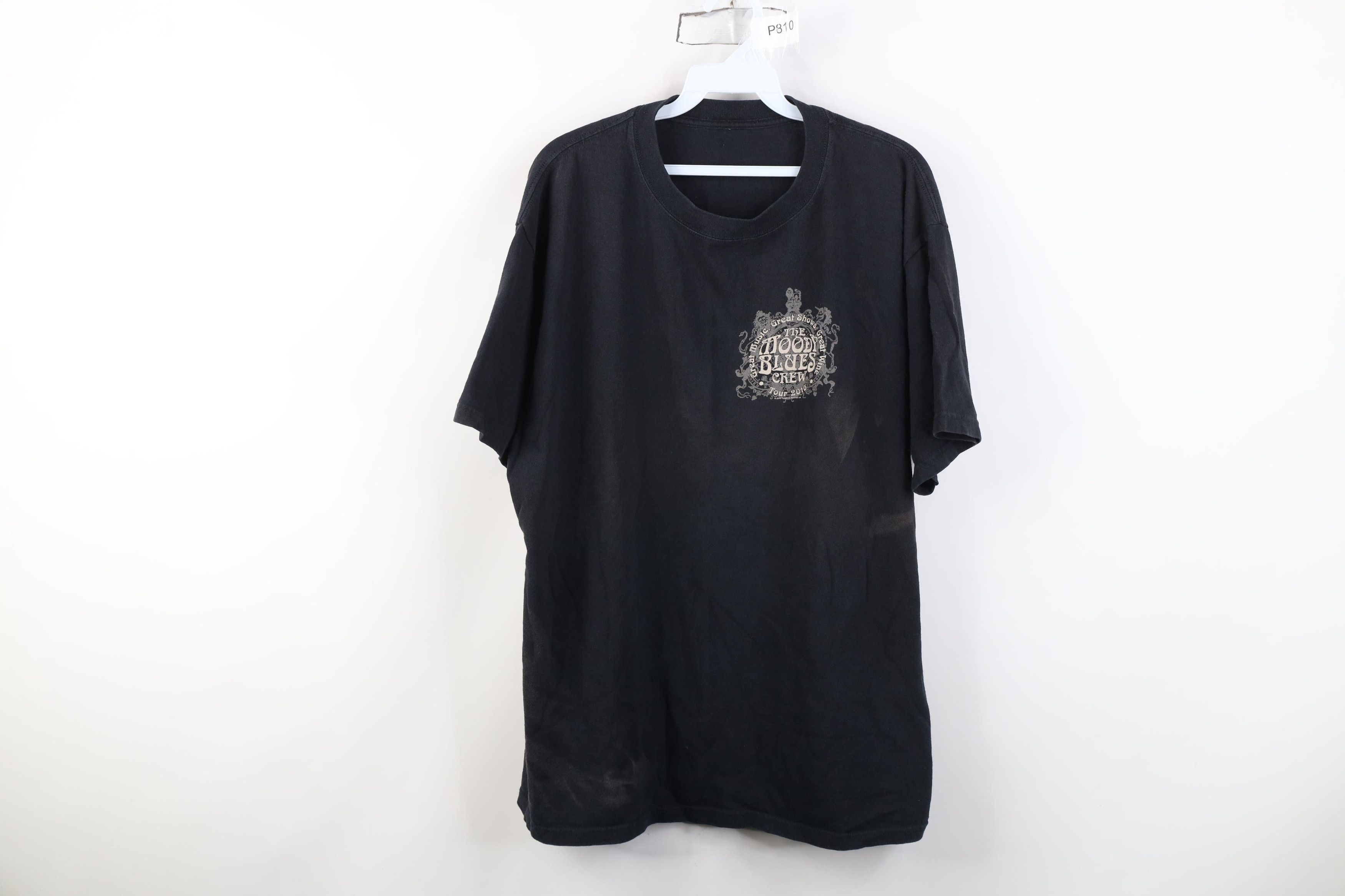 Vintage Vintage Y2K Sun Crew 2010 Tour The Moody Blues Band T-Shirt Size US XL / EU 56 / 4 - 1 Thumbnail