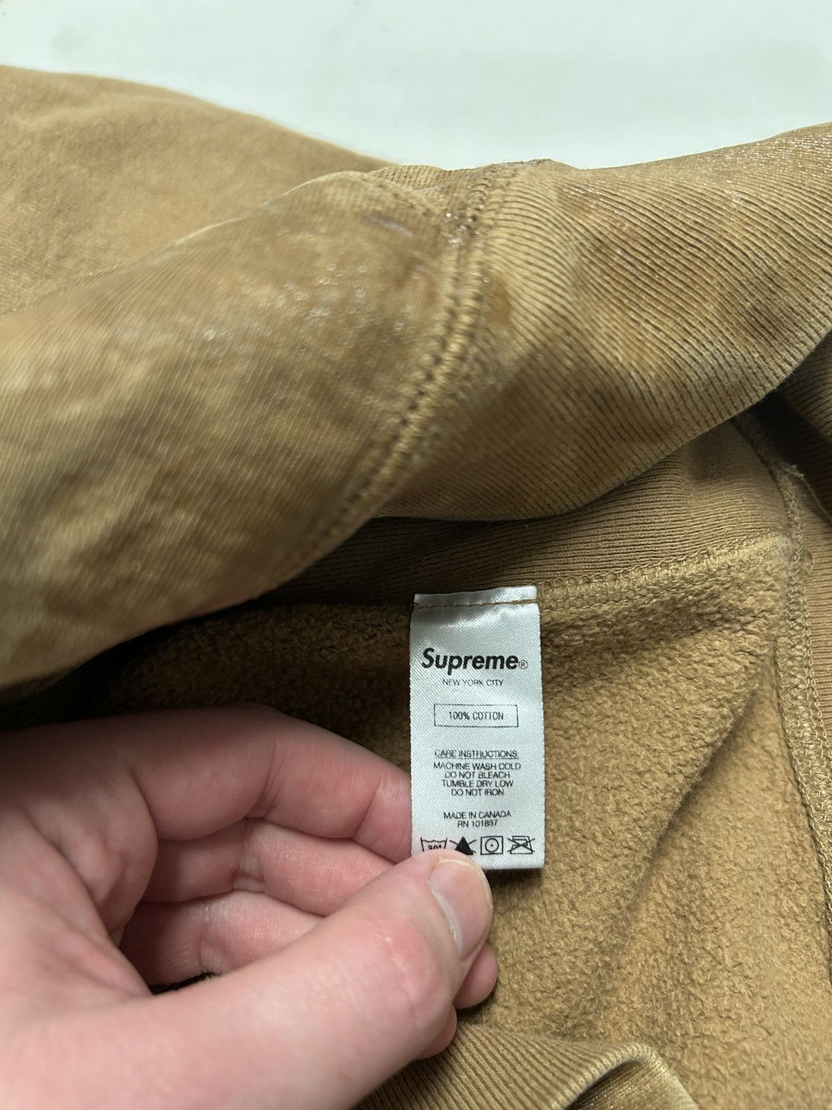 Supreme SS2019 Chenille Zip Hoodie Size US M / EU 48-50 / 2 - 8 Thumbnail