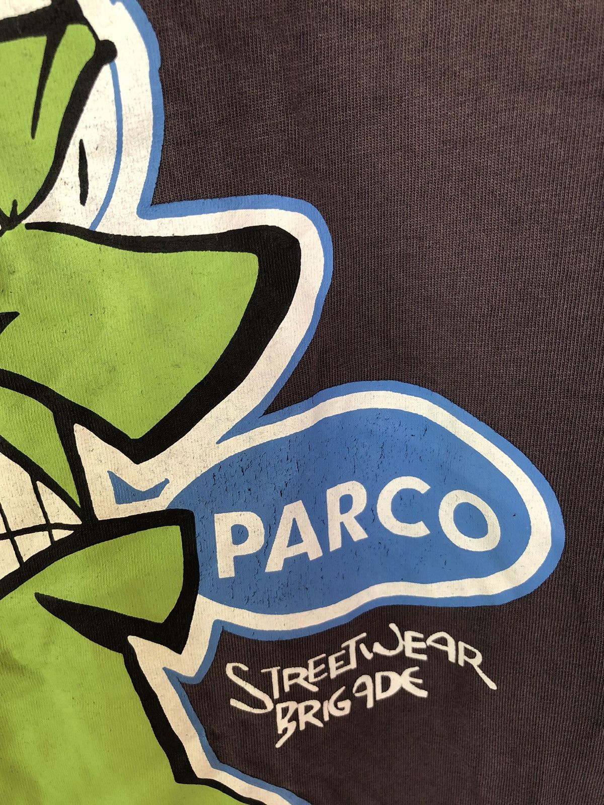 Vintage Vintage Parco Streetwear Brigade Faded Shirt Tee Size US L / EU 52-54 / 3 - 4 Thumbnail