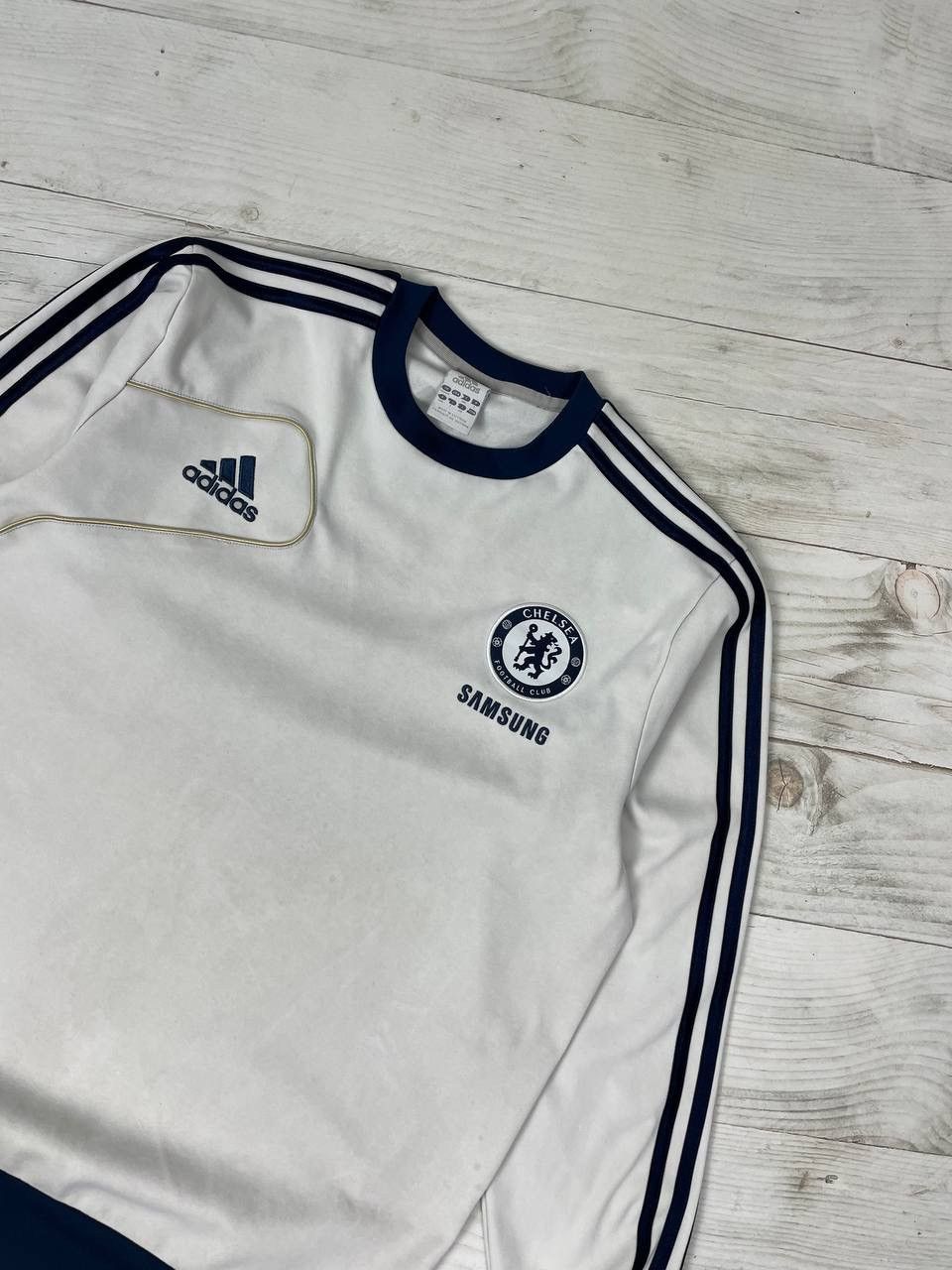 Adidas Adidas Chelsea 2012 Training Soccer Sweatshirt Football Size US M / EU 48-50 / 2 - 2 Thumbnail