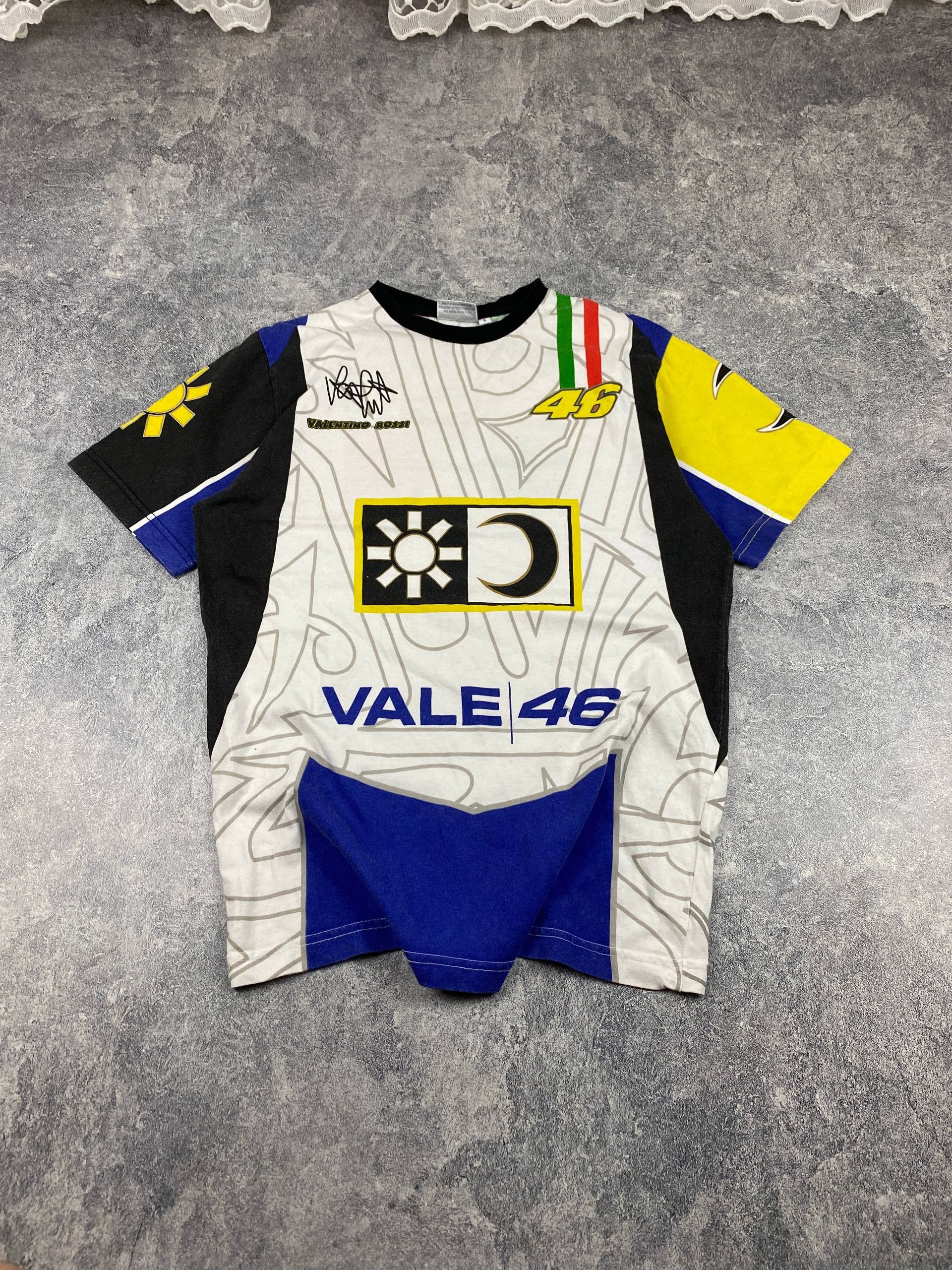 Yamaha VTG Valentino Rossi Vale 46 The Doctor Moto T-Shirt Size US S / EU 44-46 / 1 - 1 Thumbnail