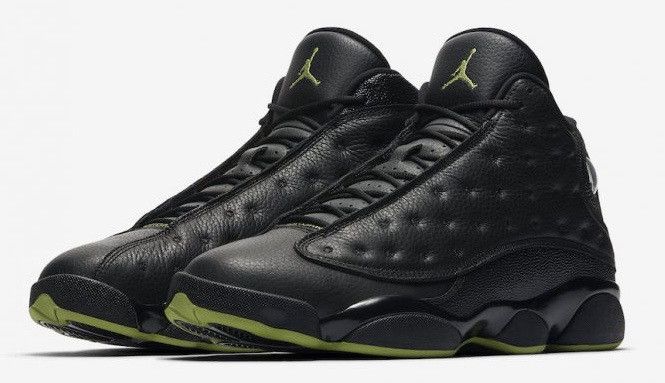 Jordan Brand Jordan 13 - Altitude(Black/Green) Size US 11.5 / EU 44-45 - 1 Thumbnail
