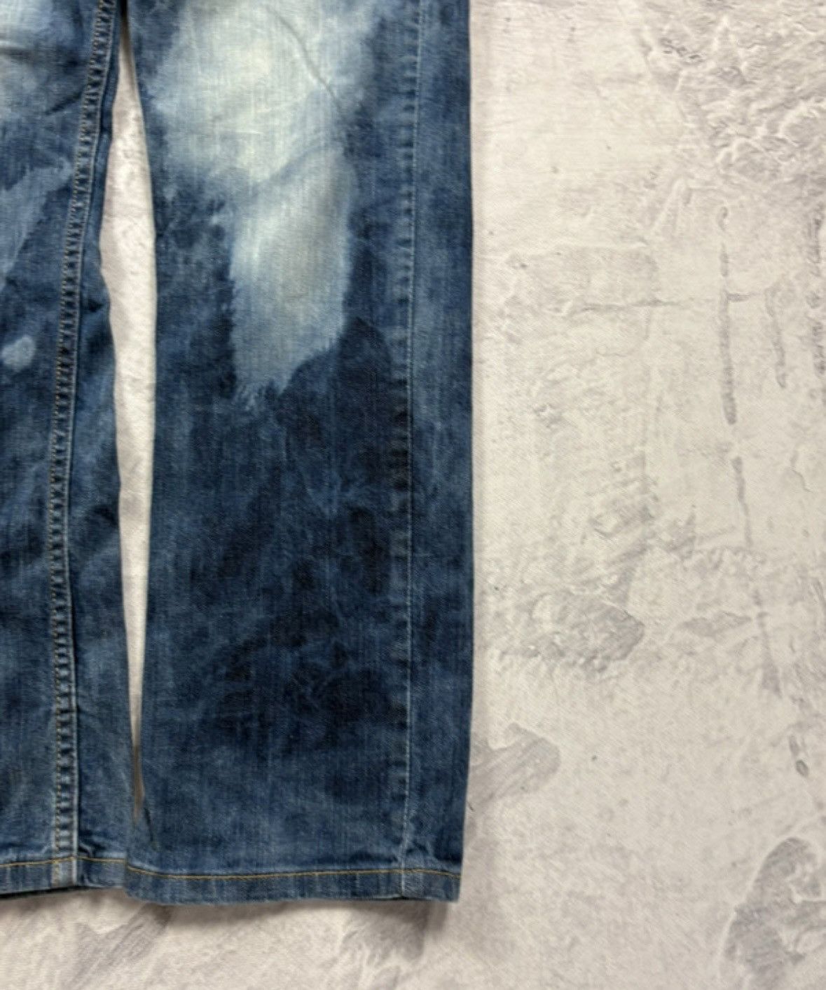 Levi's VINTAGE LEVIS 752 RARE UNIQUE ULTRA WASHED 90S Size US 33 - 5 Thumbnail