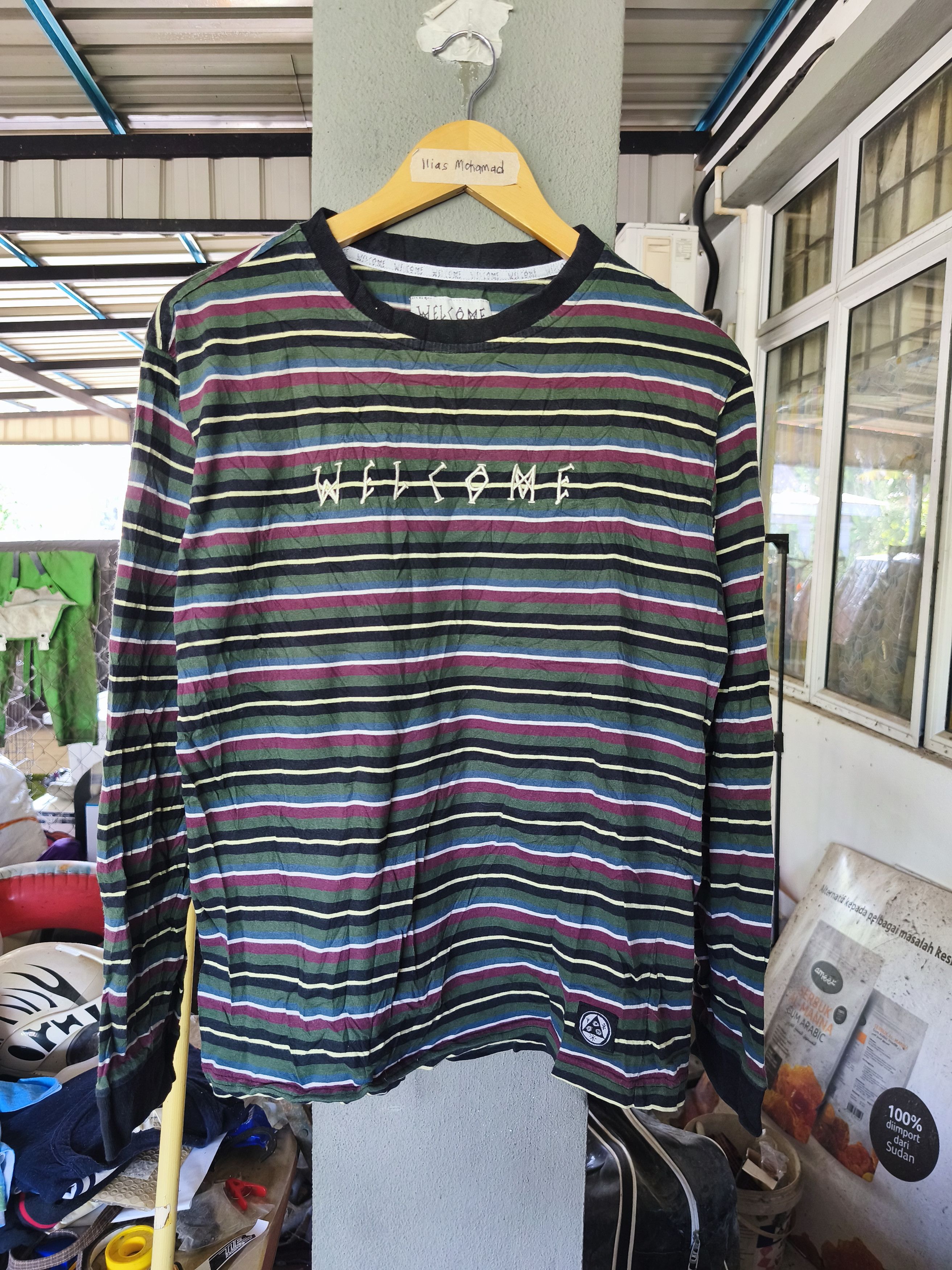 Welcome Skateboards Welcome Striped Long Sleeve Size US M / EU 48-50 / 2 - 1 Thumbnail