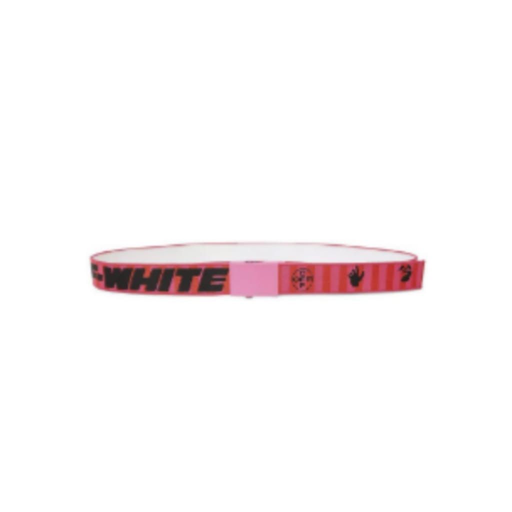 Off-White o1y1125 Size : OS / Regular Belt in Fuchsia/Black Size ONE SIZE - 1 Thumbnail