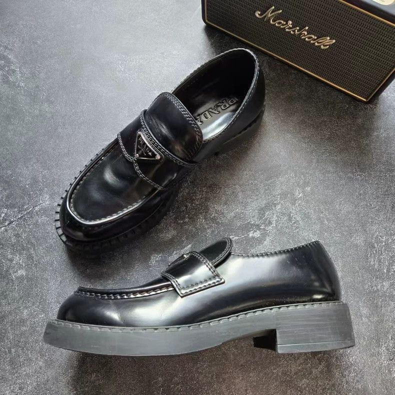 Prada PRADA Monolith Loafers Size 8/42-2506 Size US 8 / EU 41 - 2 Thumbnail