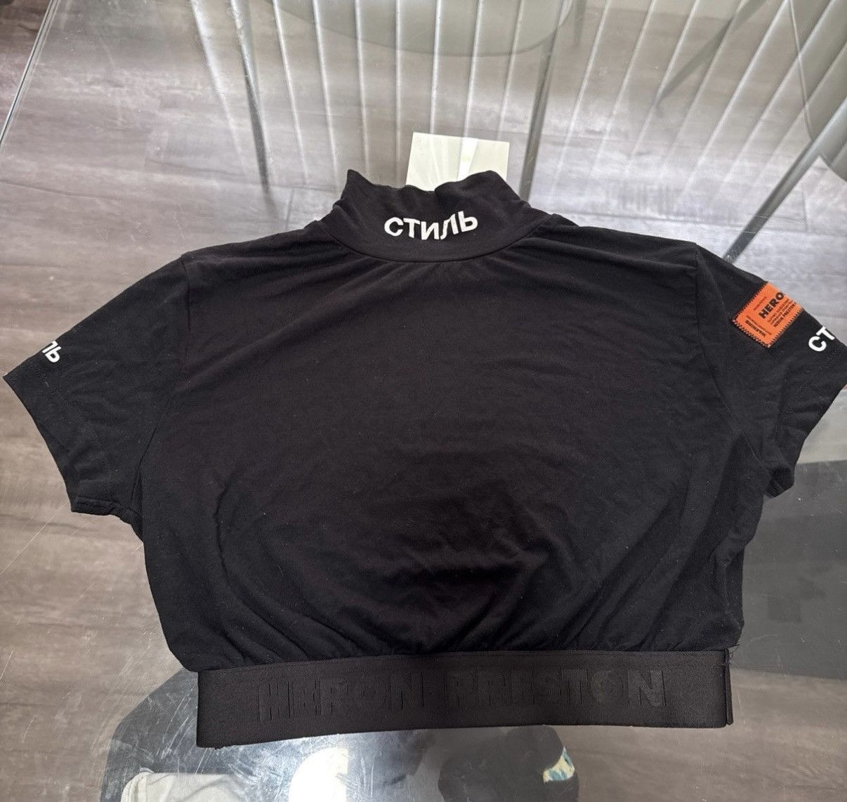 Heron Preston Heron Preston women’s crop top XS Size XS / US 0-2 / IT 36-38 - 1 Thumbnail