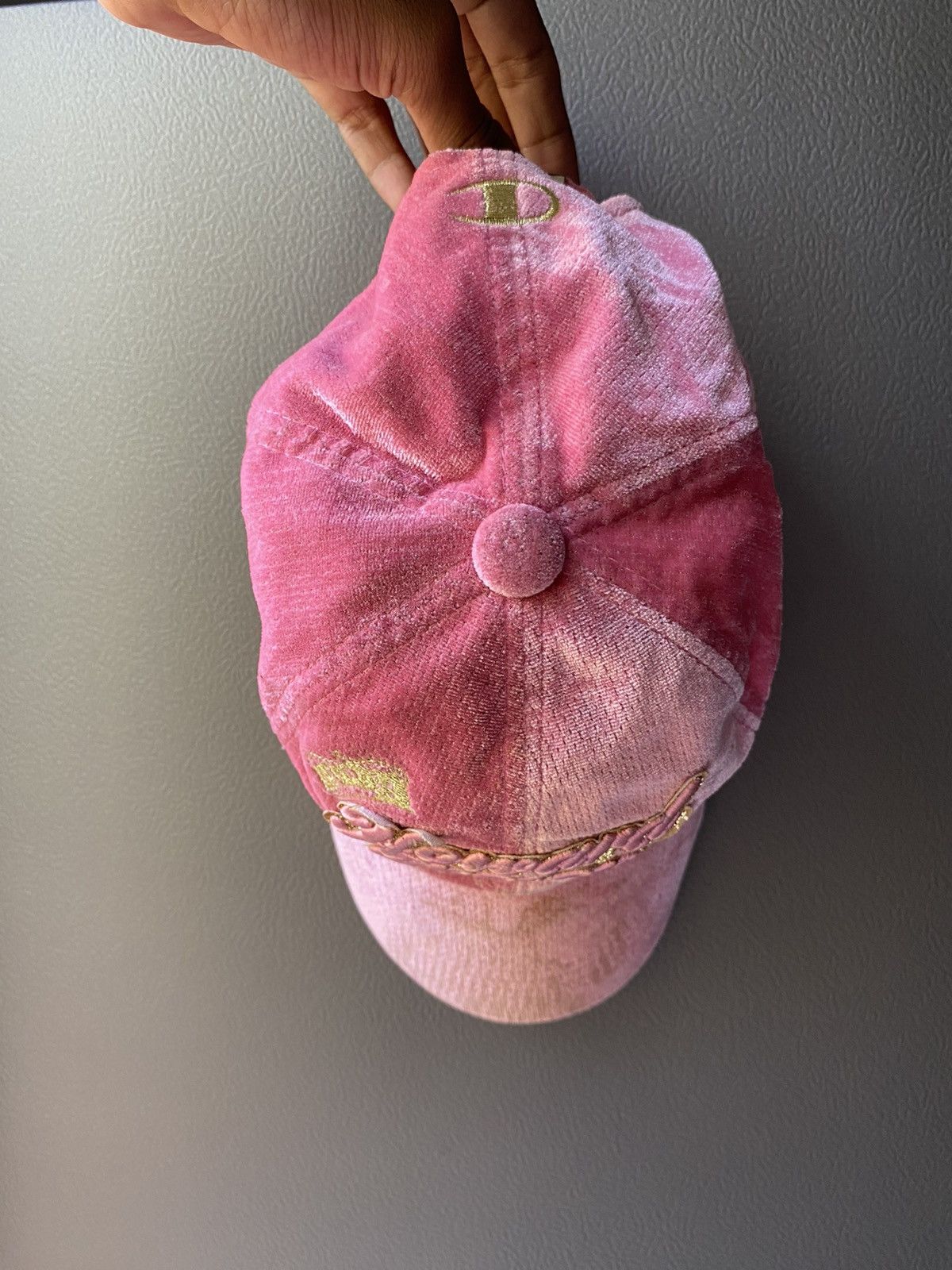 Champion Vintage champion velvet hats Size ONE SIZE - 2 Thumbnail