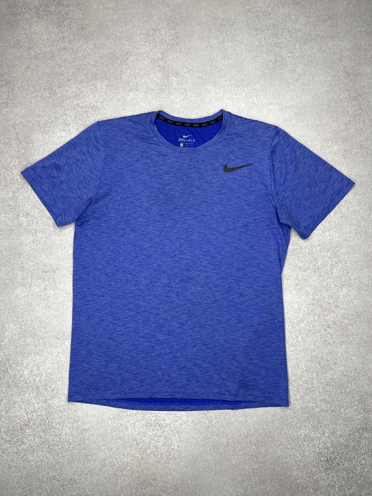 Nike Mens Nike Running Dri Fit T Shirt Blue Y2K ACG TN Size M Size US M / EU 48-50 / 2 - 2 Thumbnail