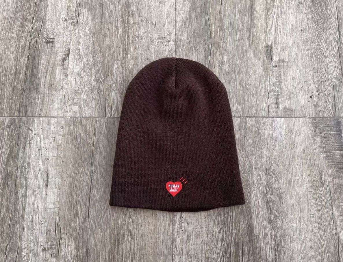 Human Made HUMAN MADE HM SHORT BEANIE Heart knit beanie Size ONE SIZE - 1 Thumbnail