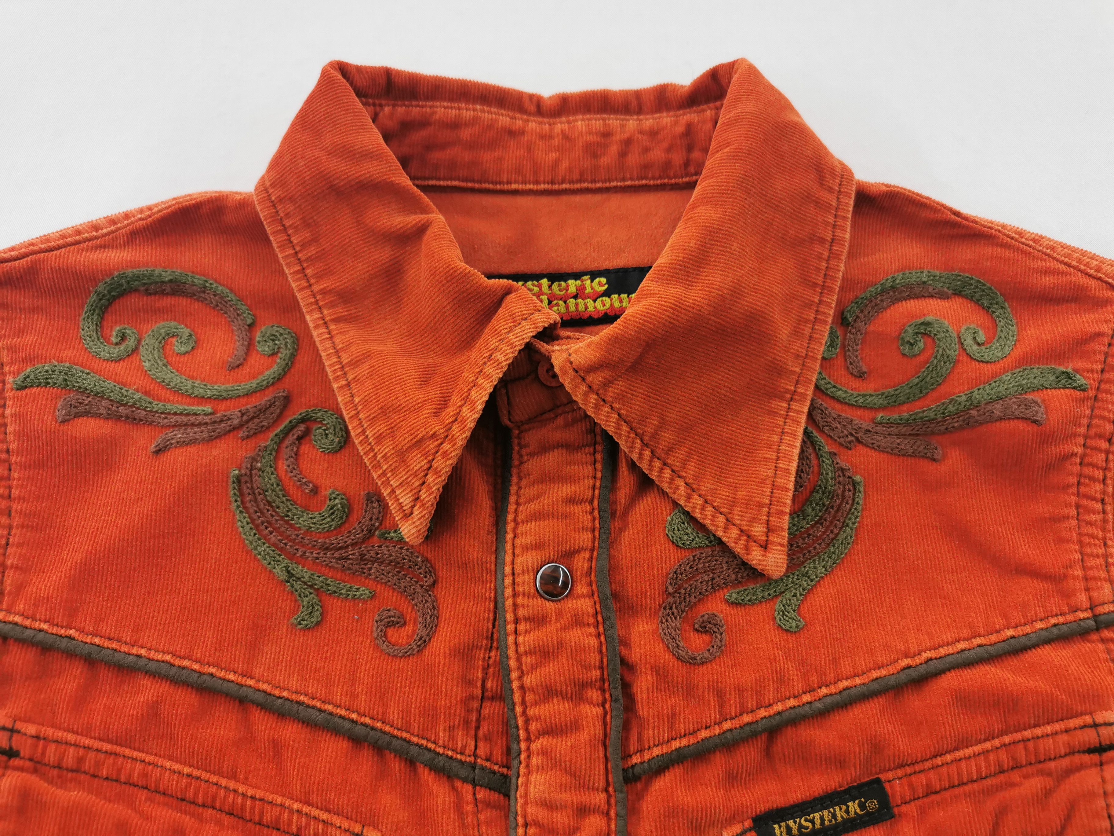 Hysteric Glamour Vintage 90's Hysteric Glamour Corduroy Button Made In Japan Size S / US 4 / IT 40 - 5 Thumbnail