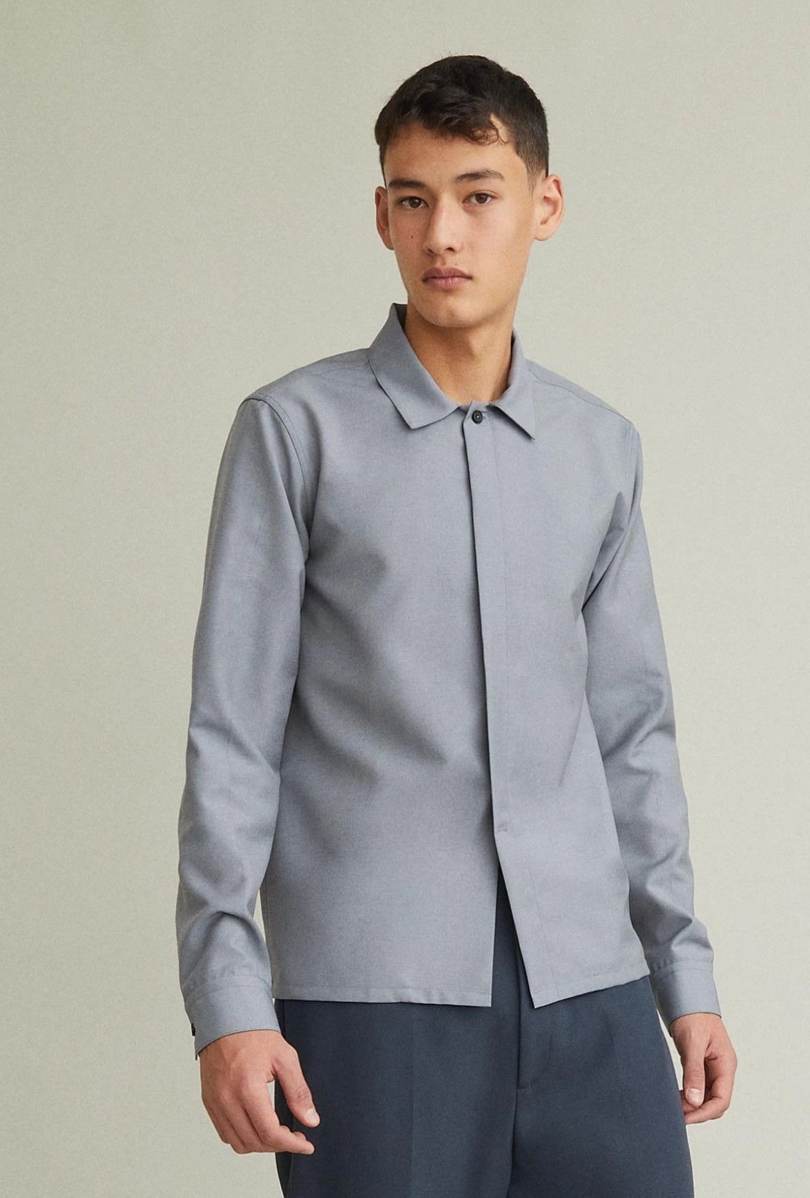 Jil Sander Virgin Wool Taren Shirt sz S Size US S / EU 44-46 / 1 - 1 Thumbnail