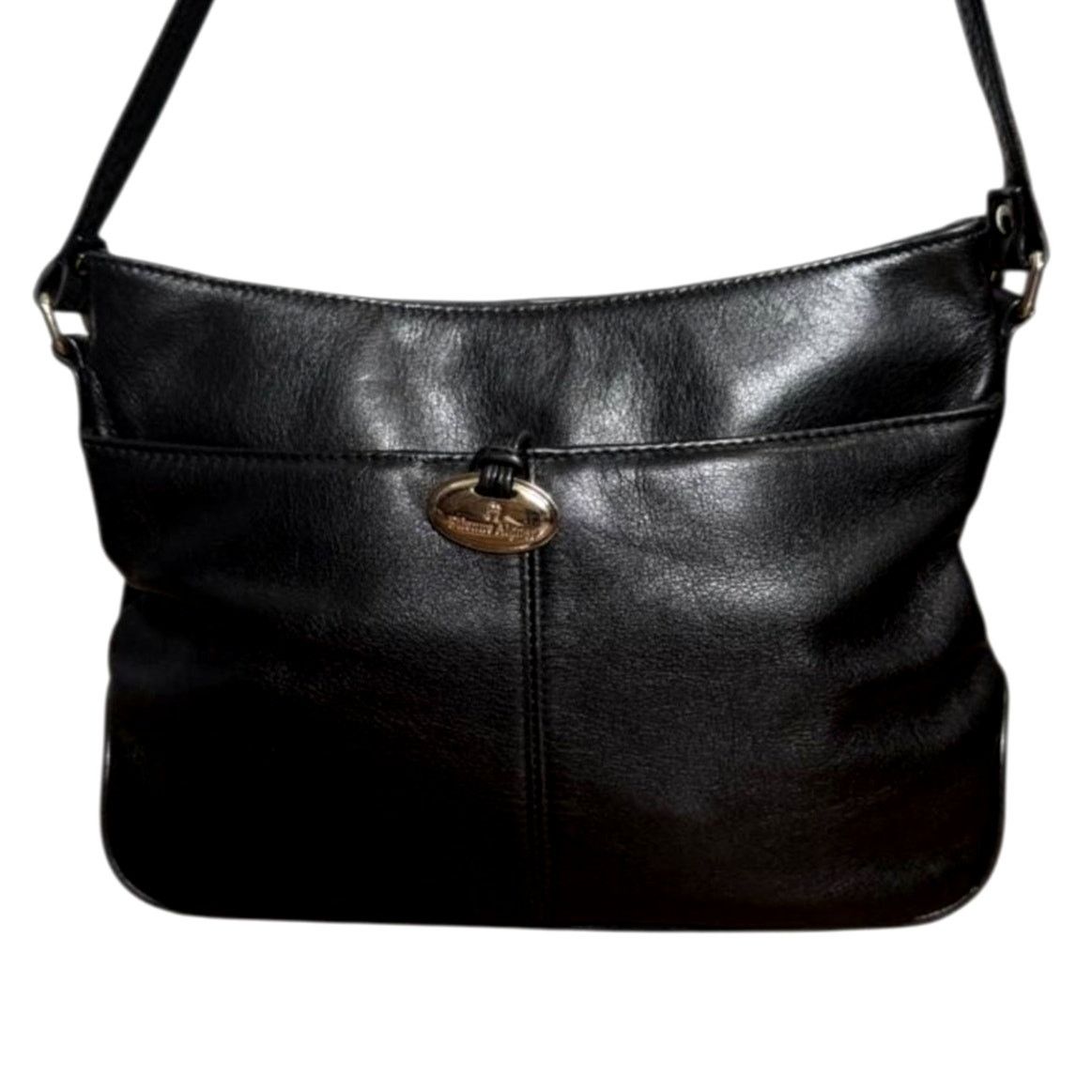 Etienne Aigner Etienne Aigner Black Leather Bag Size ONE SIZE - 2 Thumbnail
