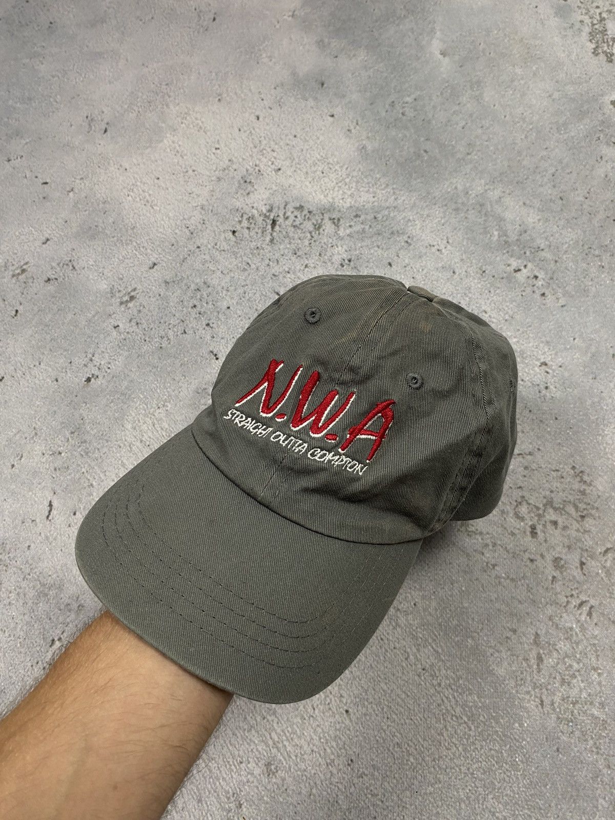 Vintage NWA straight outta Compton rap logo cap Size ONE SIZE - 1 Thumbnail