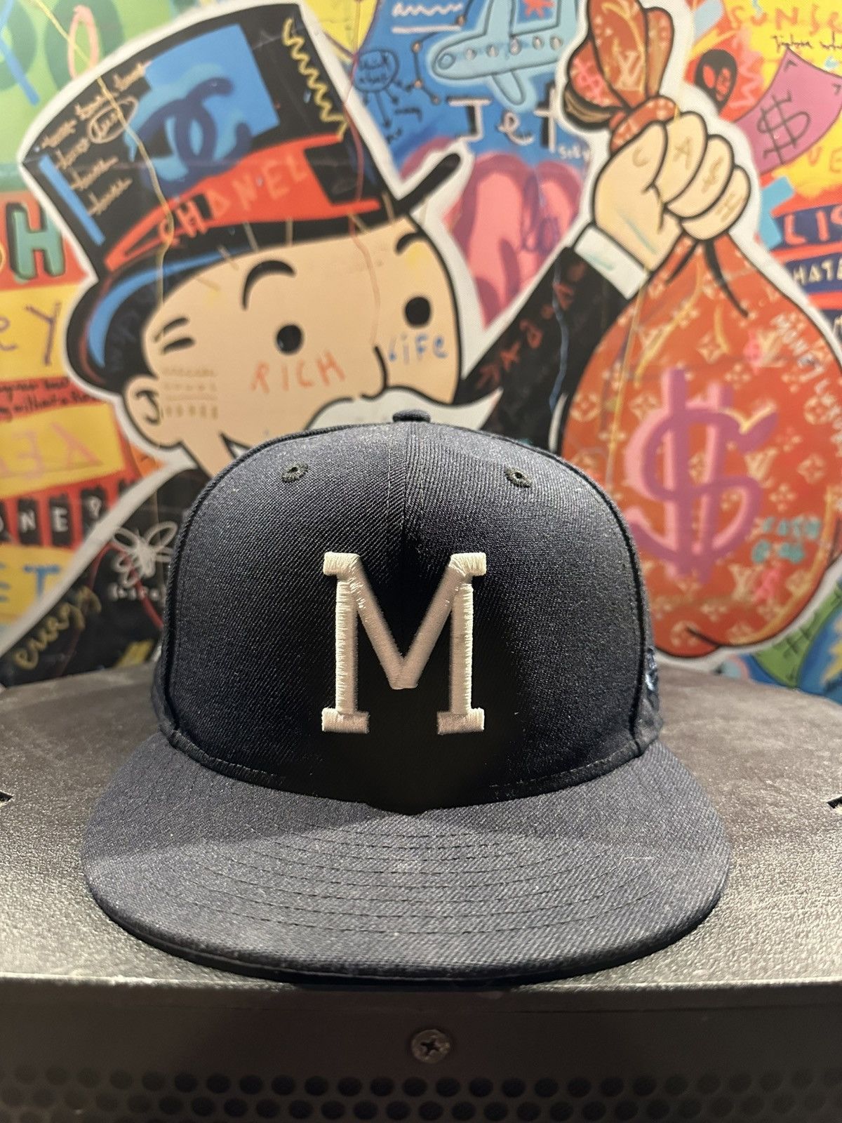 New Era New Era Milwaukee Braves 1957 World Series Fitted Size ONE SIZE - 1 Thumbnail
