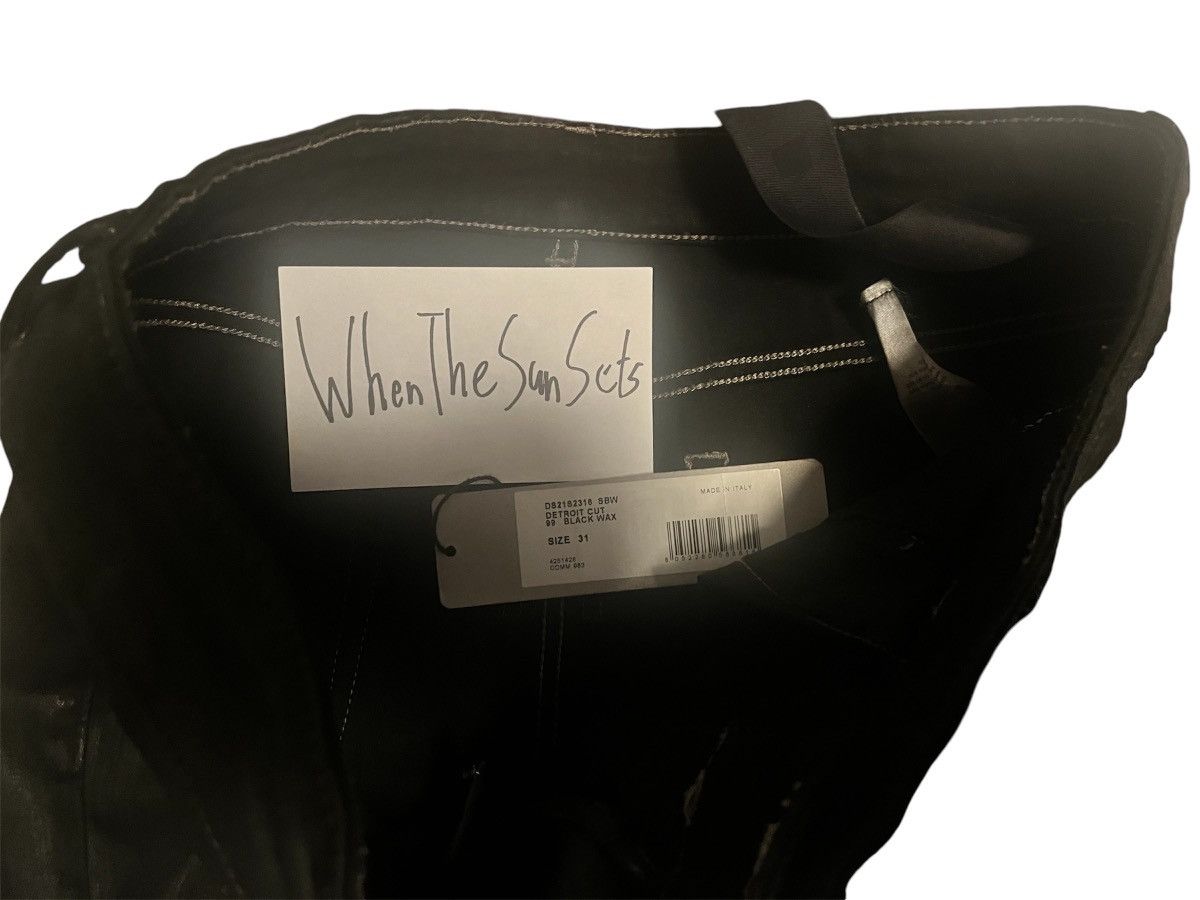 Rick Owens × Rick Owens Drkshdw Rick Owen’s Detroit cut wax denim Size US 31 - 9 Thumbnail