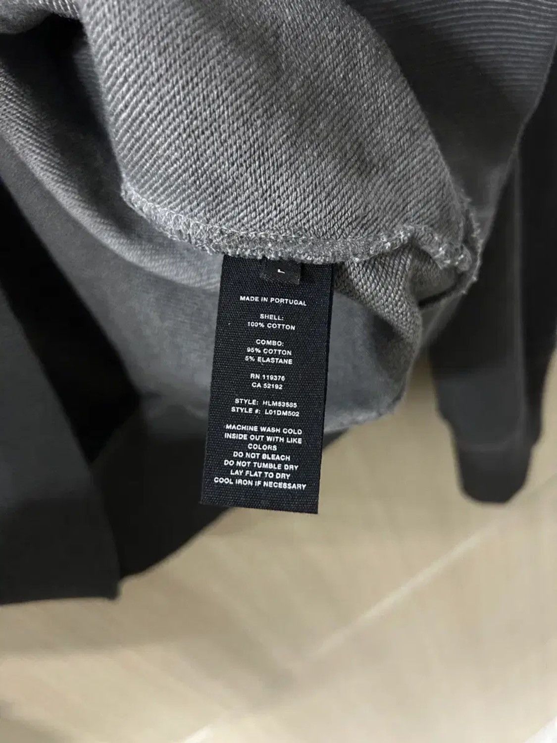 Helmut Lang Helmut Lang HL Logo Hoodie Size US L / EU 52-54 / 3 - 6 Thumbnail